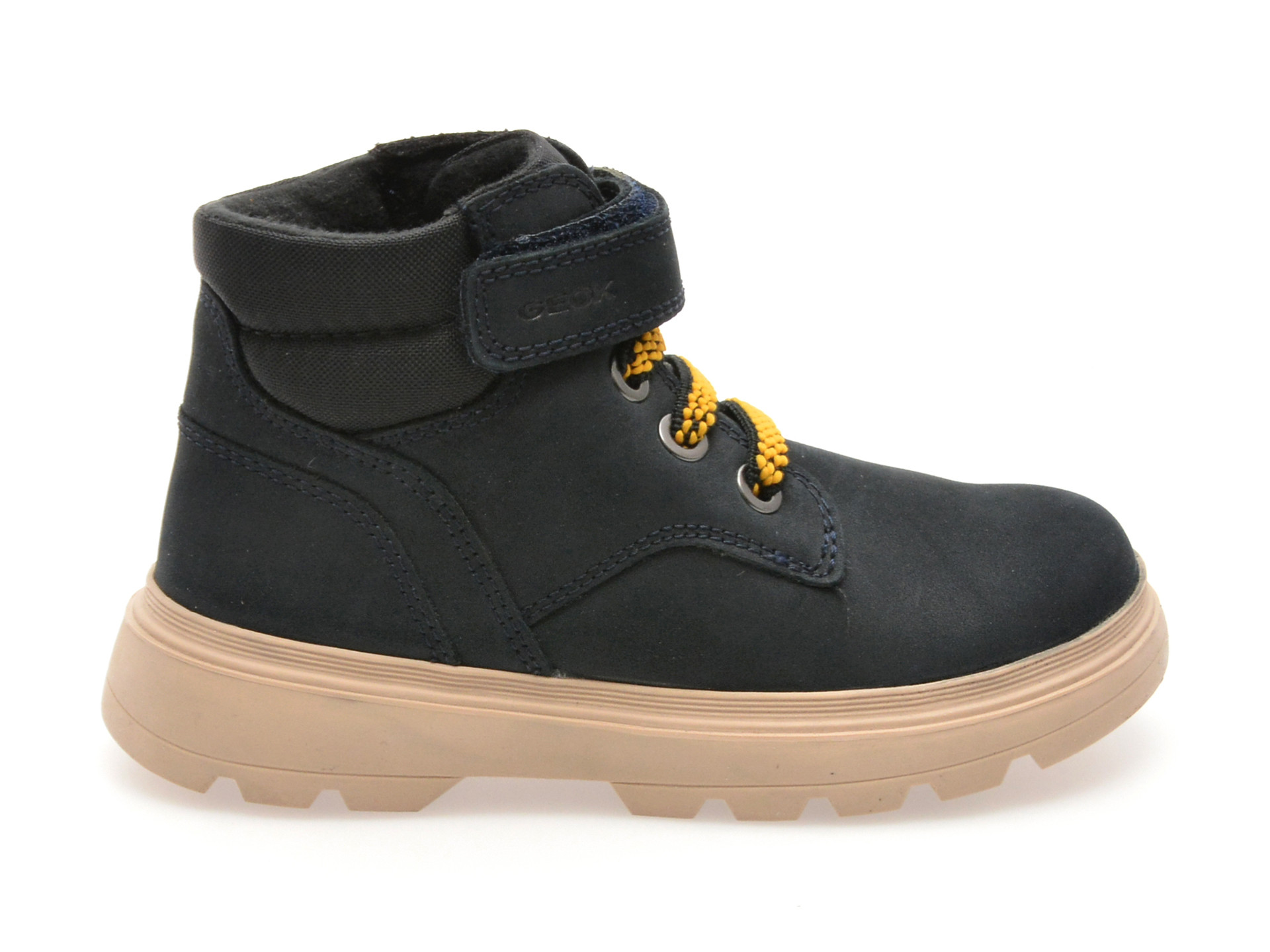 Ghete GEOX bleumarin, B4662B, din nabuc
