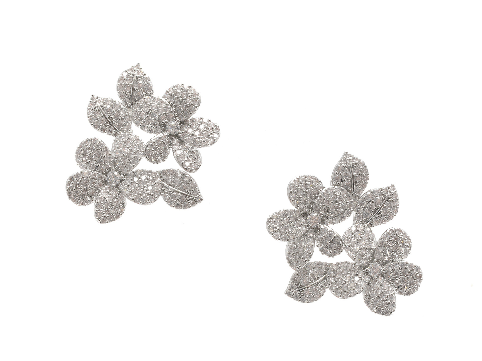 Cercei ALDO argintii, LAFLORA 973, din metal