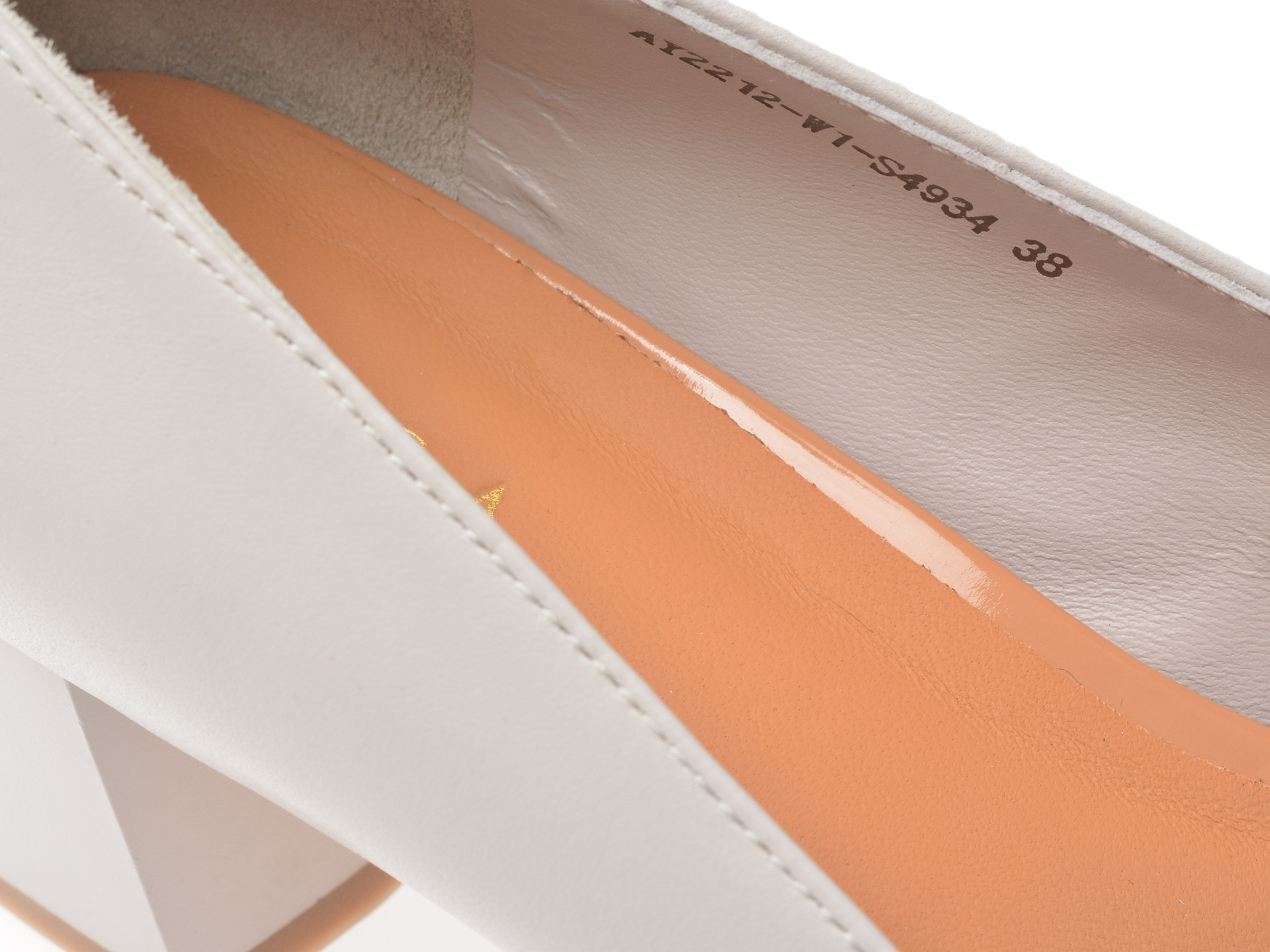 Pantofi EPICA gri, 2212, din piele naturala