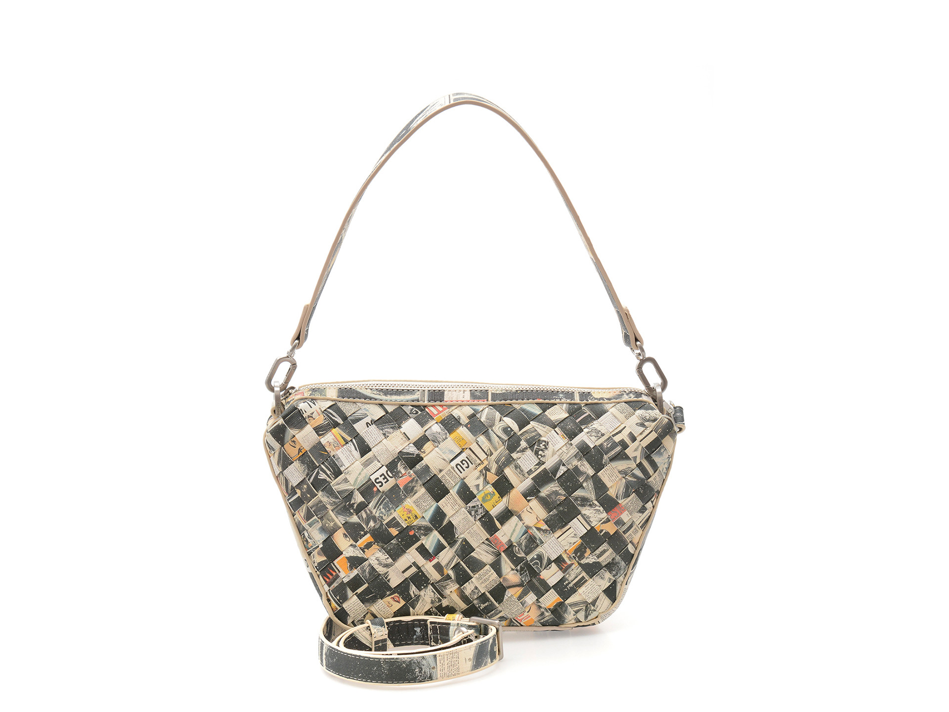 Geanta desigual multicolor waxpb6 din piele ecologica