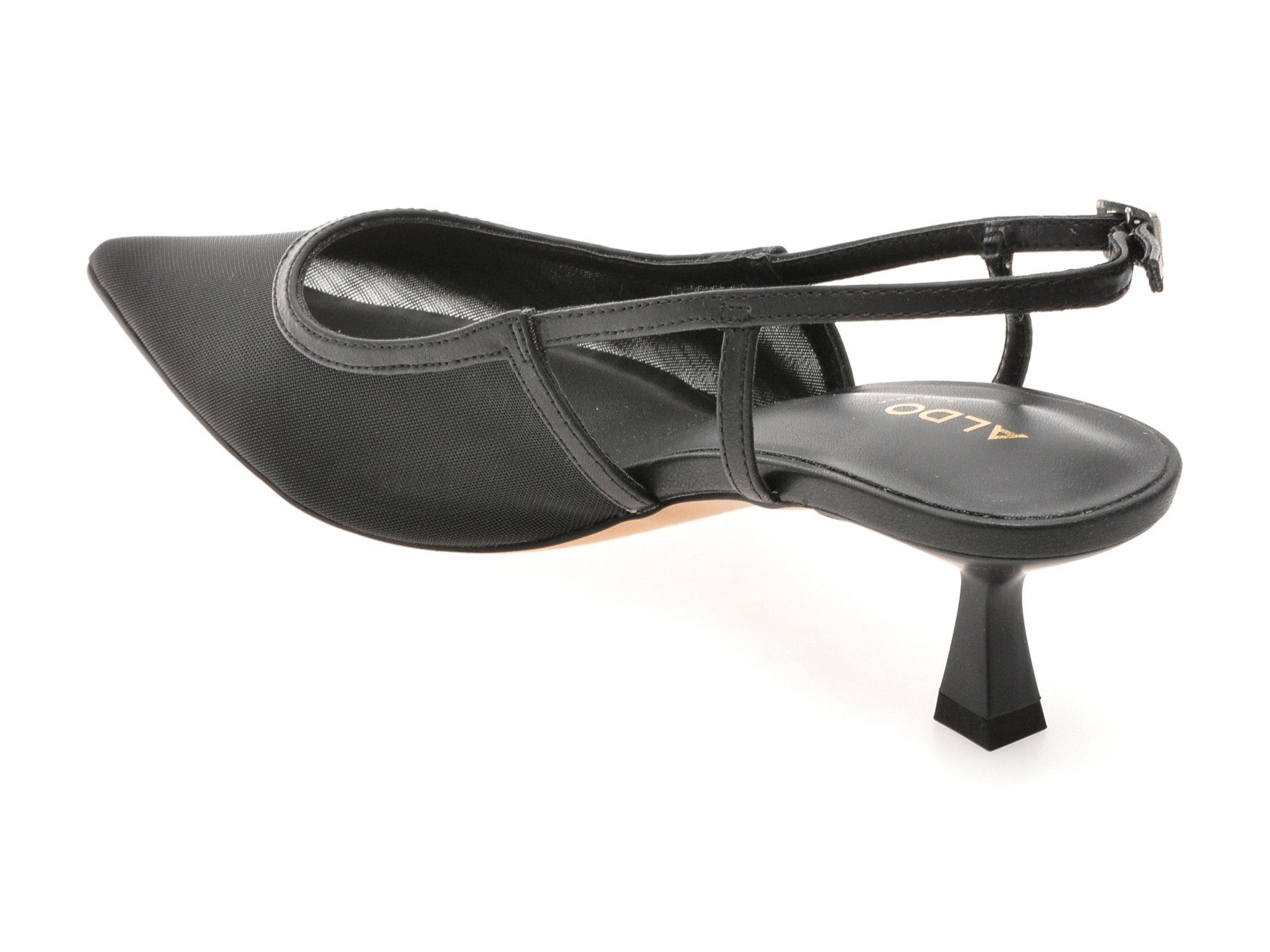 Pantofi eleganti ALDO negri, MAXINA 001, din material textil