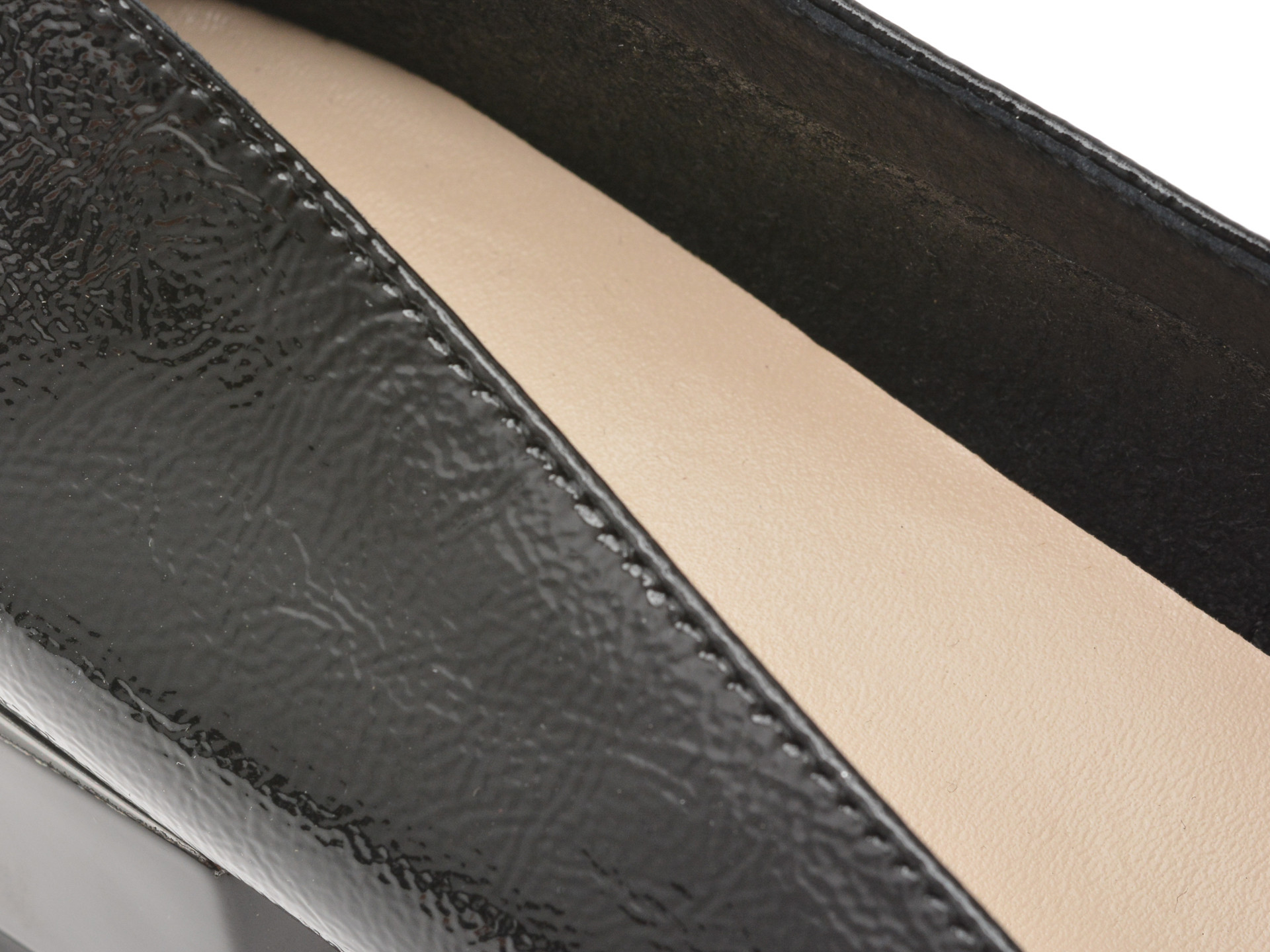 Pantofi EPICA negri, 3433, din piele naturala lacuita