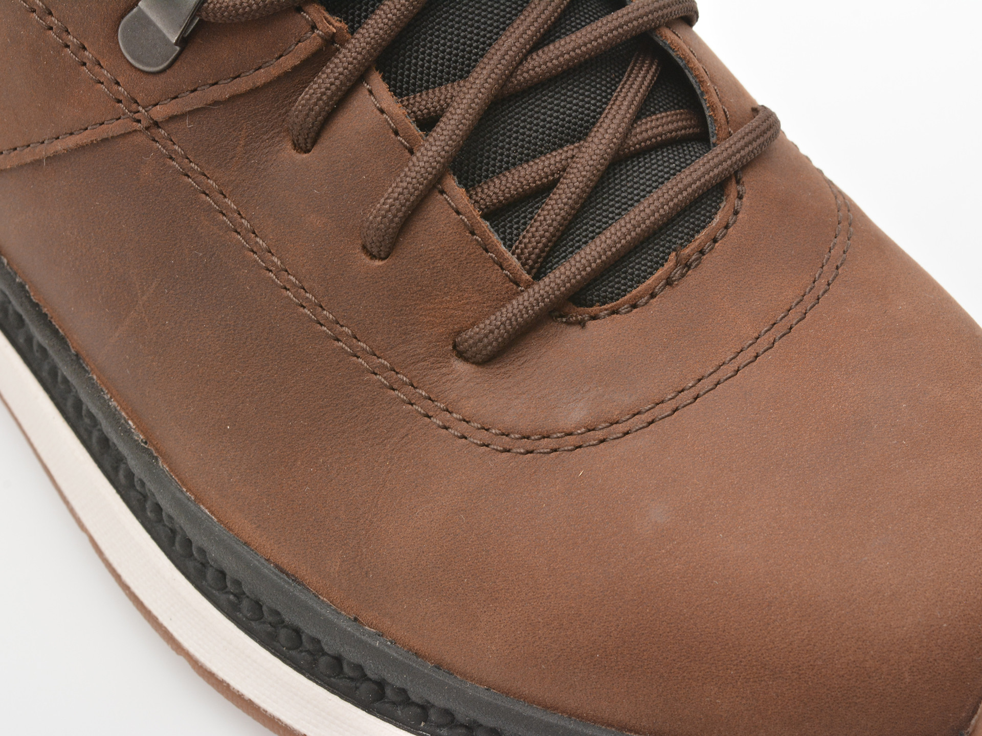 Pantofi sport GEOX maro, U56HMA, din piele naturala