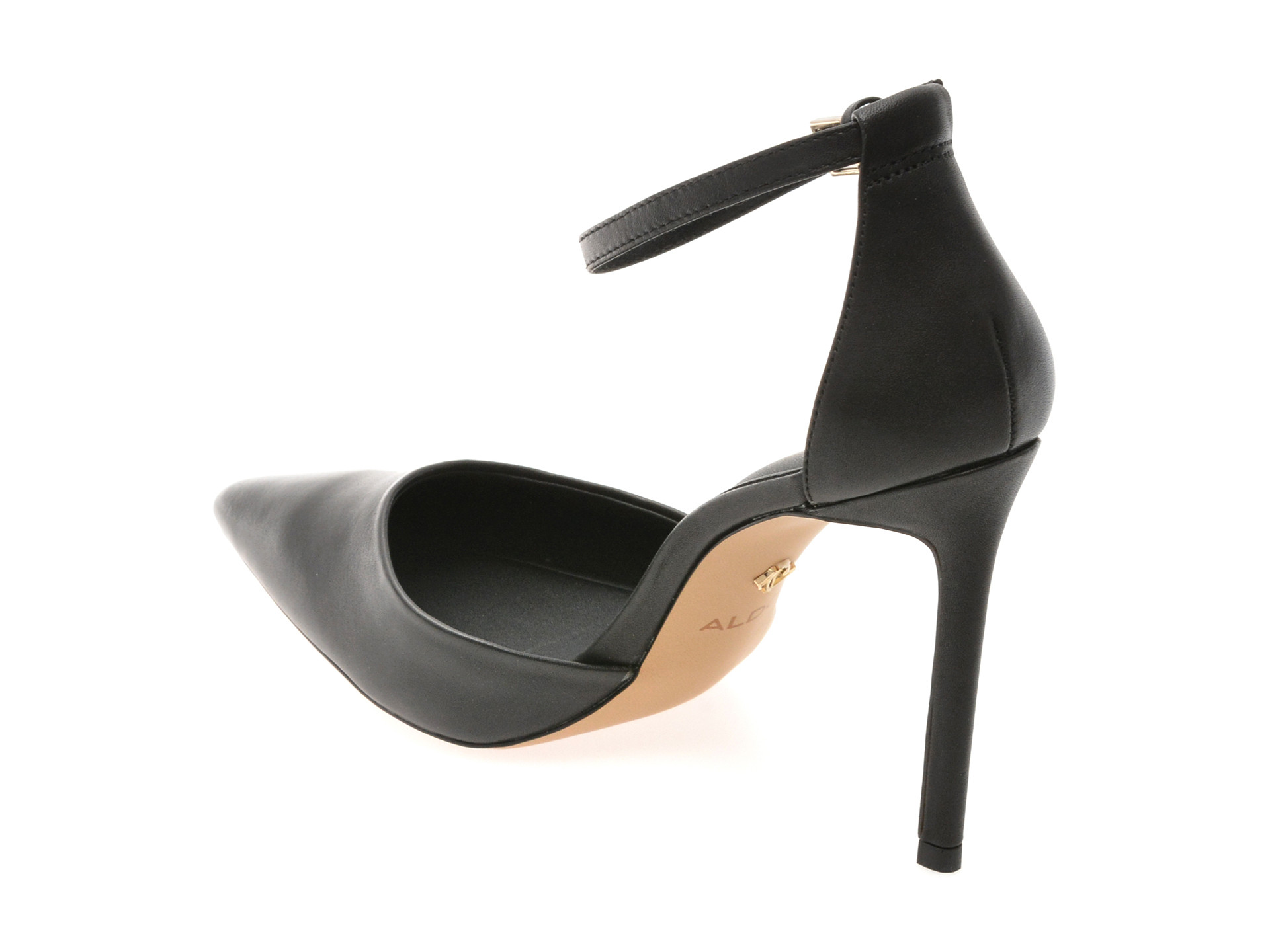 Pantofi eleganti ALDO negri, DERPERLA 007, din piele naturala