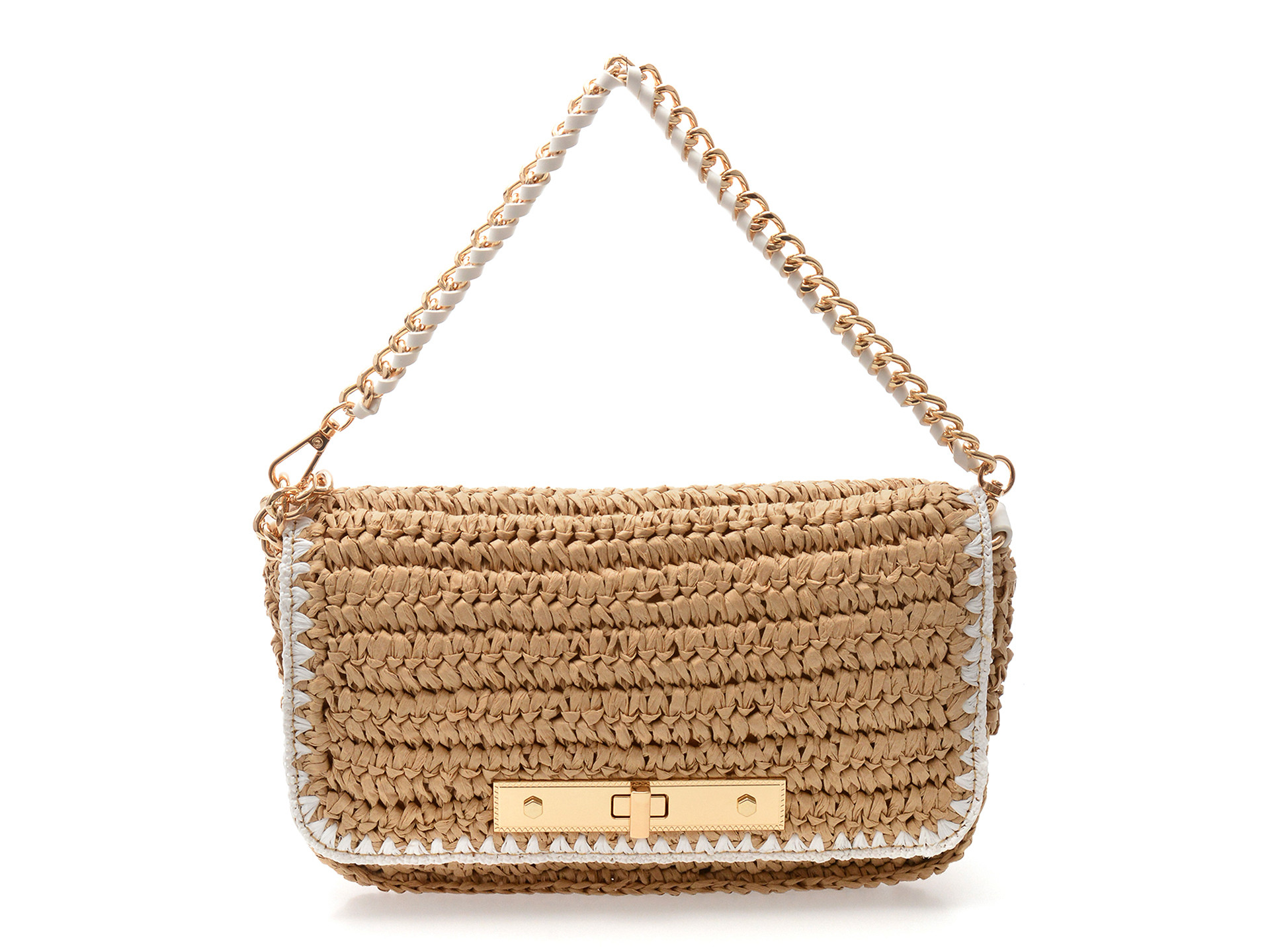 Poseta aldo bej 13933760 din material textil