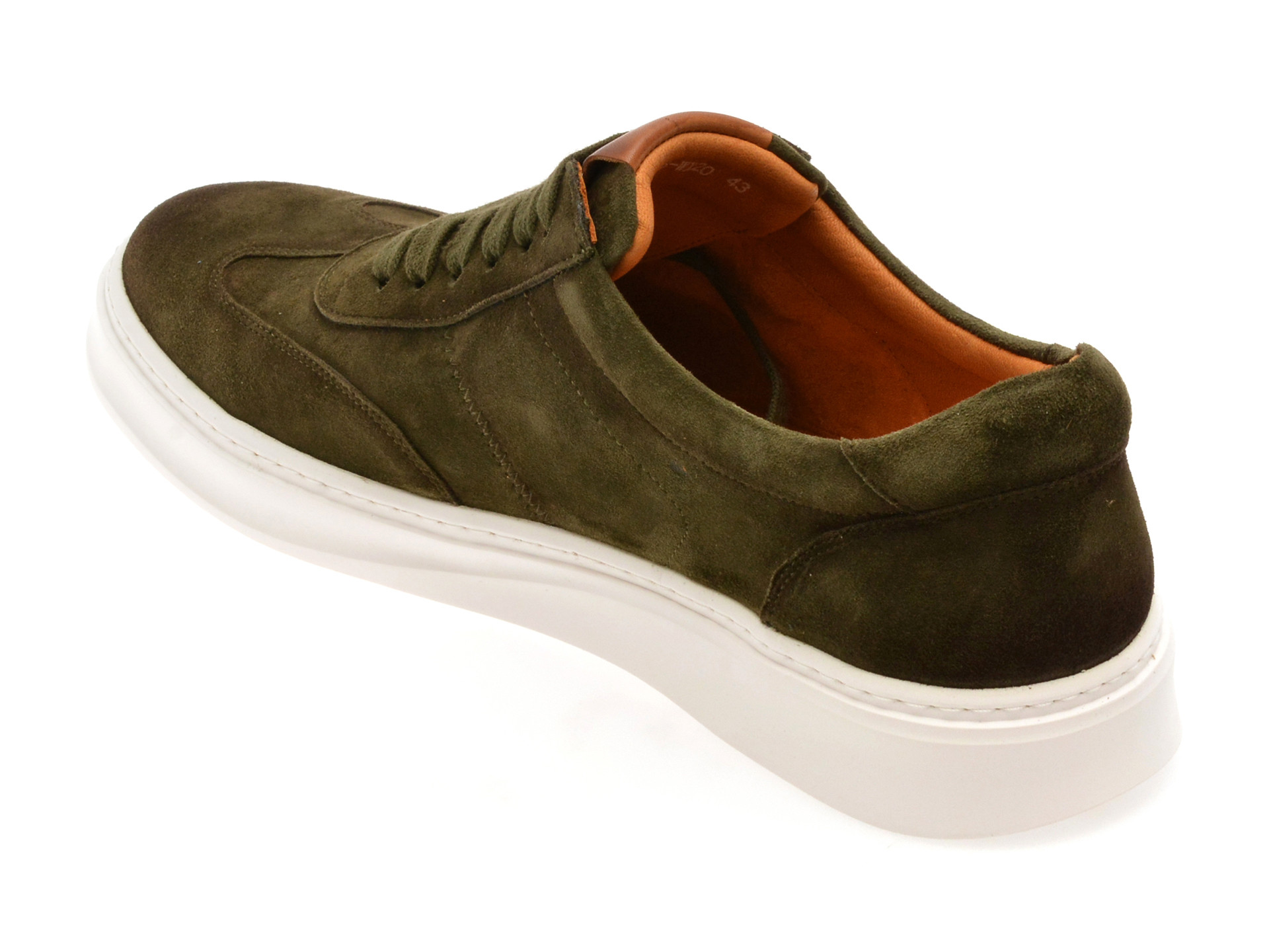 Pantofi sport EPICA verzi, A316, din piele intoarsa