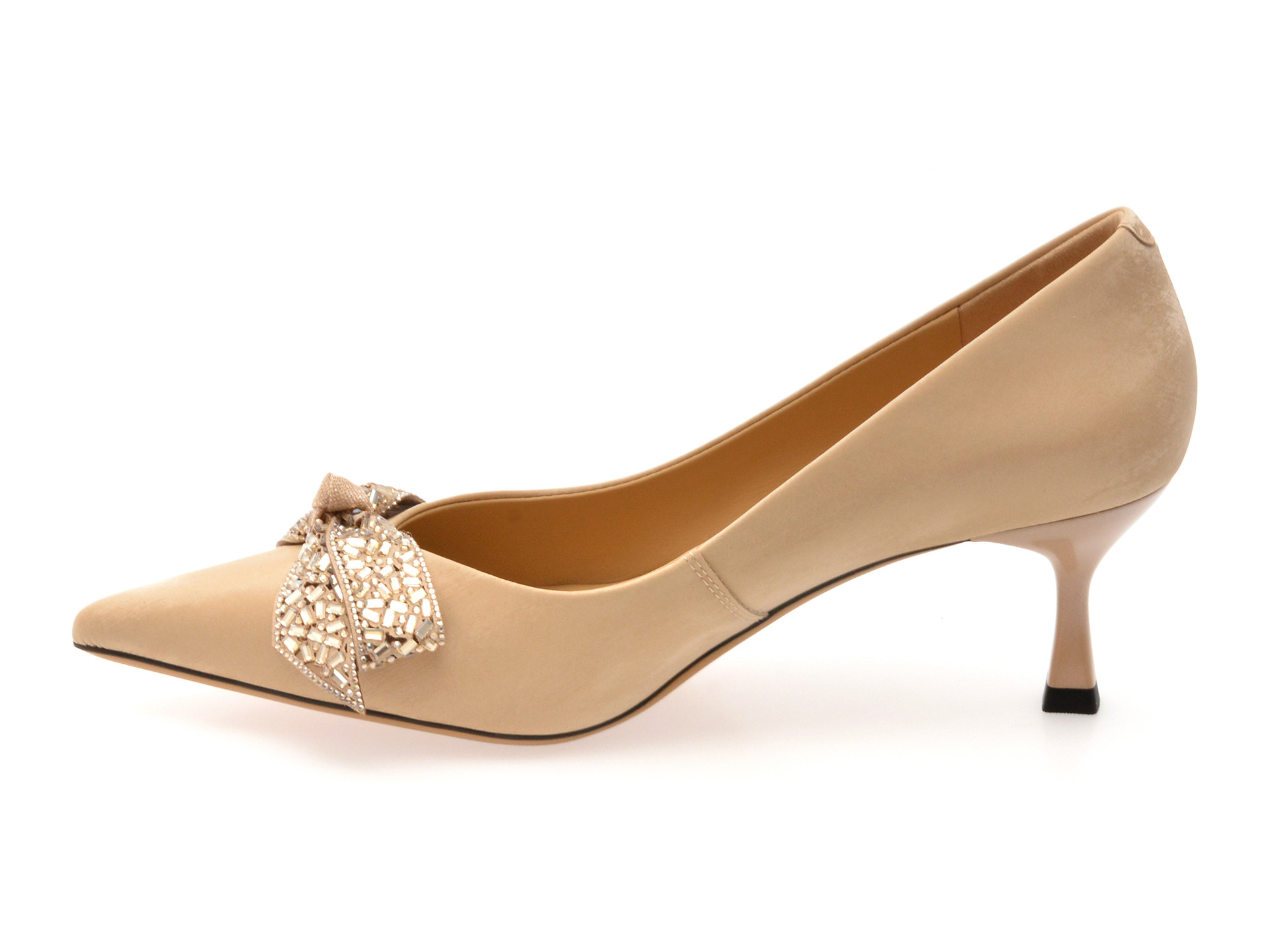 Pantofi eleganti EPICA aurii, 65057, din piele naturala