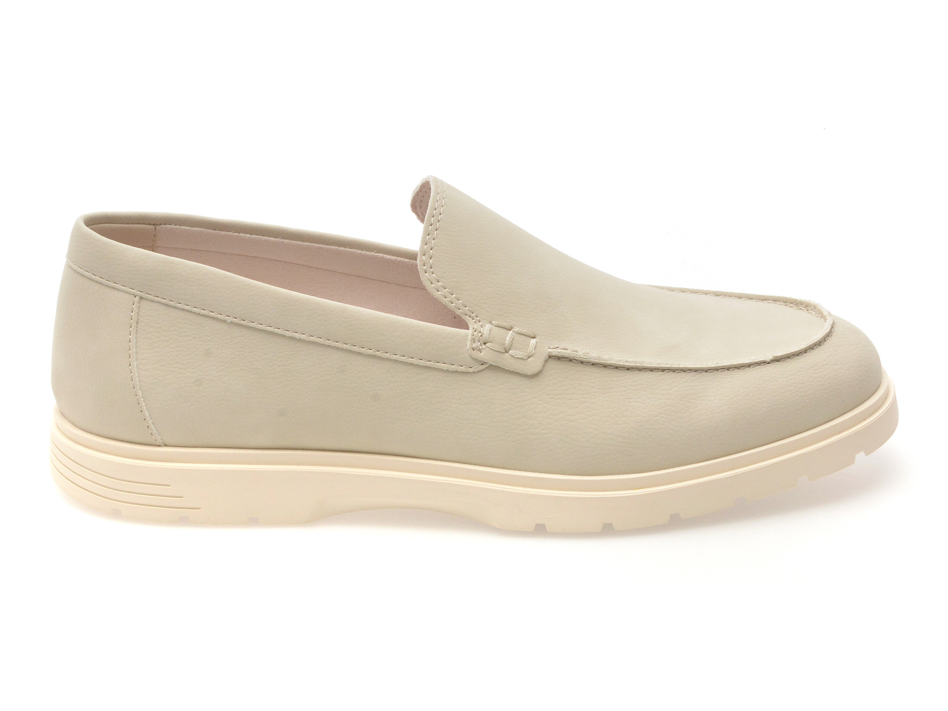 Mocasini ALDO nude, SEATIDE 270, din piele ecologica