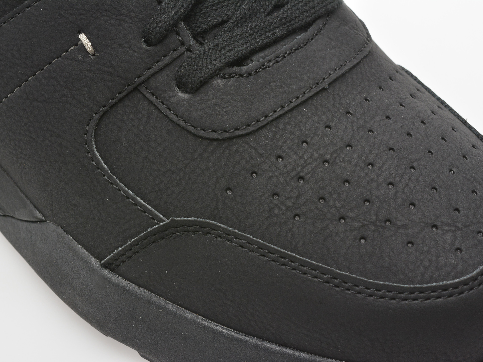 Pantofi sport SKECHERS negri, NETSON, din piele ecologica