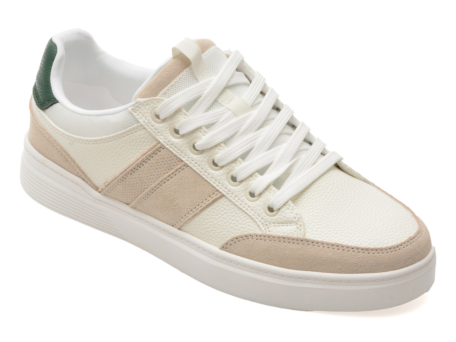Pantofi sport ALDO albi, ELIO 121, din piele ecologica