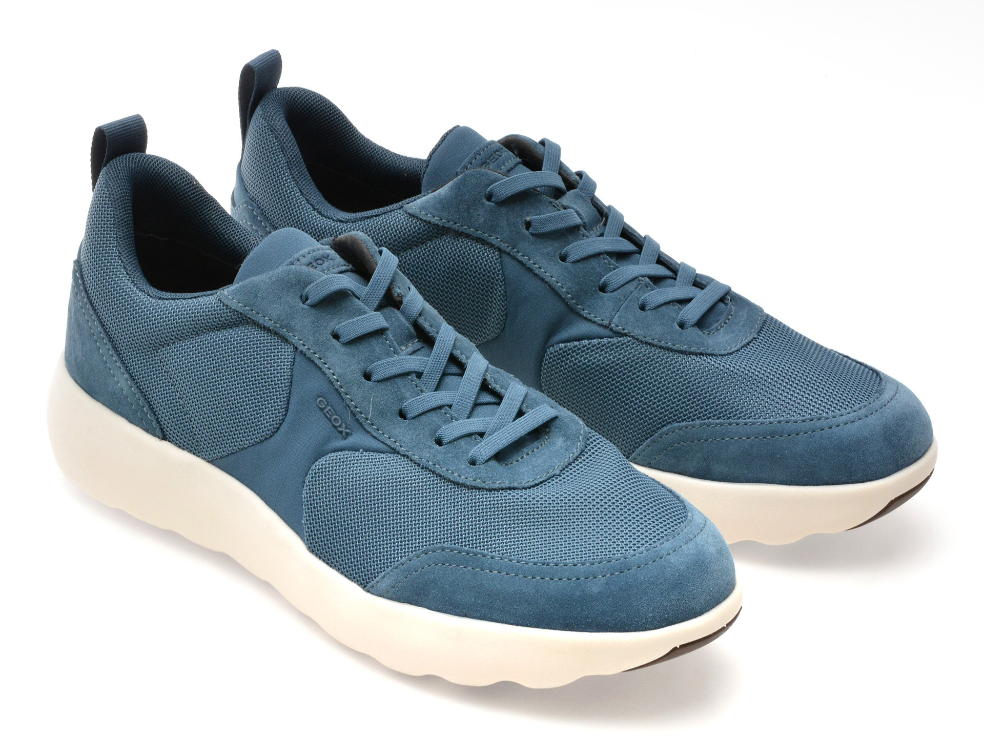 Pantofi sport GEOX albastri, U55LFD, din material textil