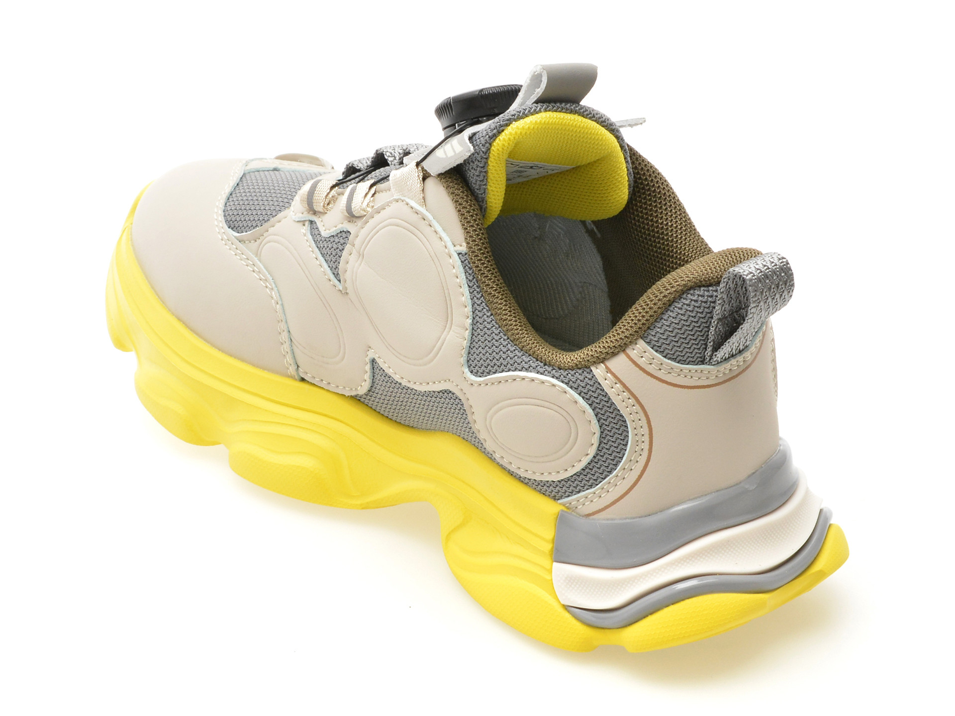 Pantofi sport SELECTION KIDS gri, 8076, din material textil