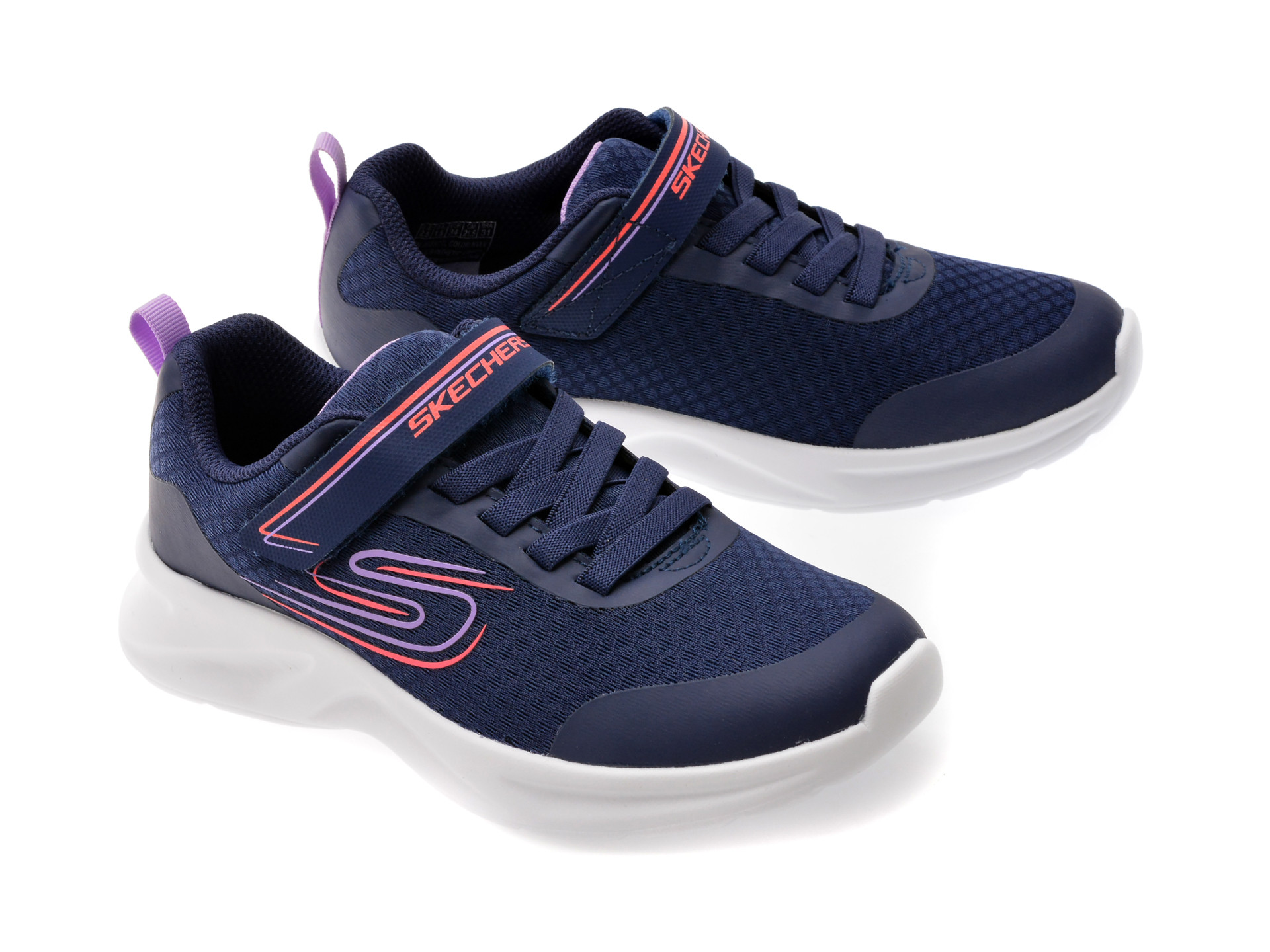 Pantofi sport SKECHERS bleumarin, DYNAMATIC, din material textil