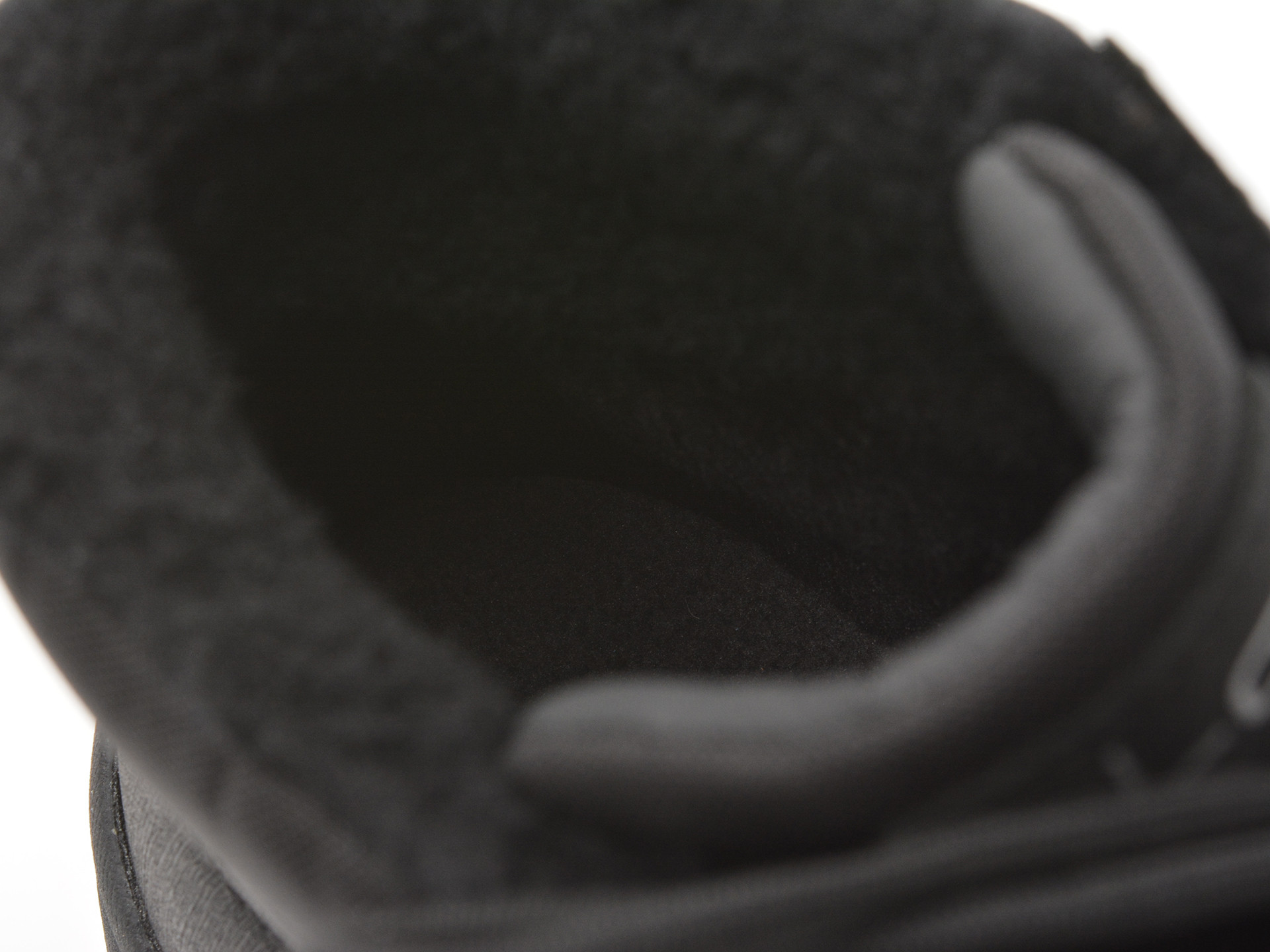 Ghete GEOX negre, U46FZD, din piele naturala