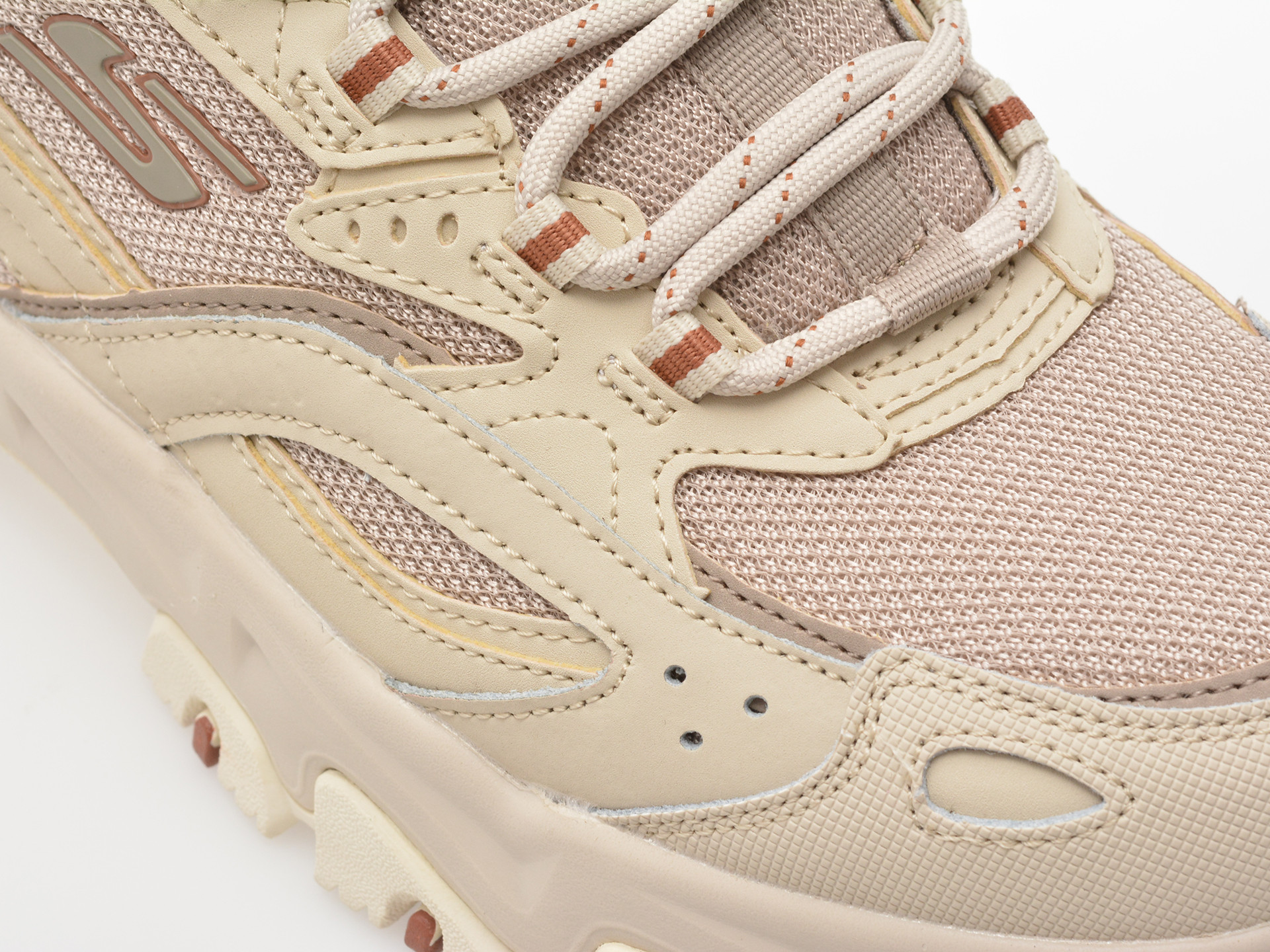 Pantofi sport SKECHERS bej, D LITES HIKER, din material textil