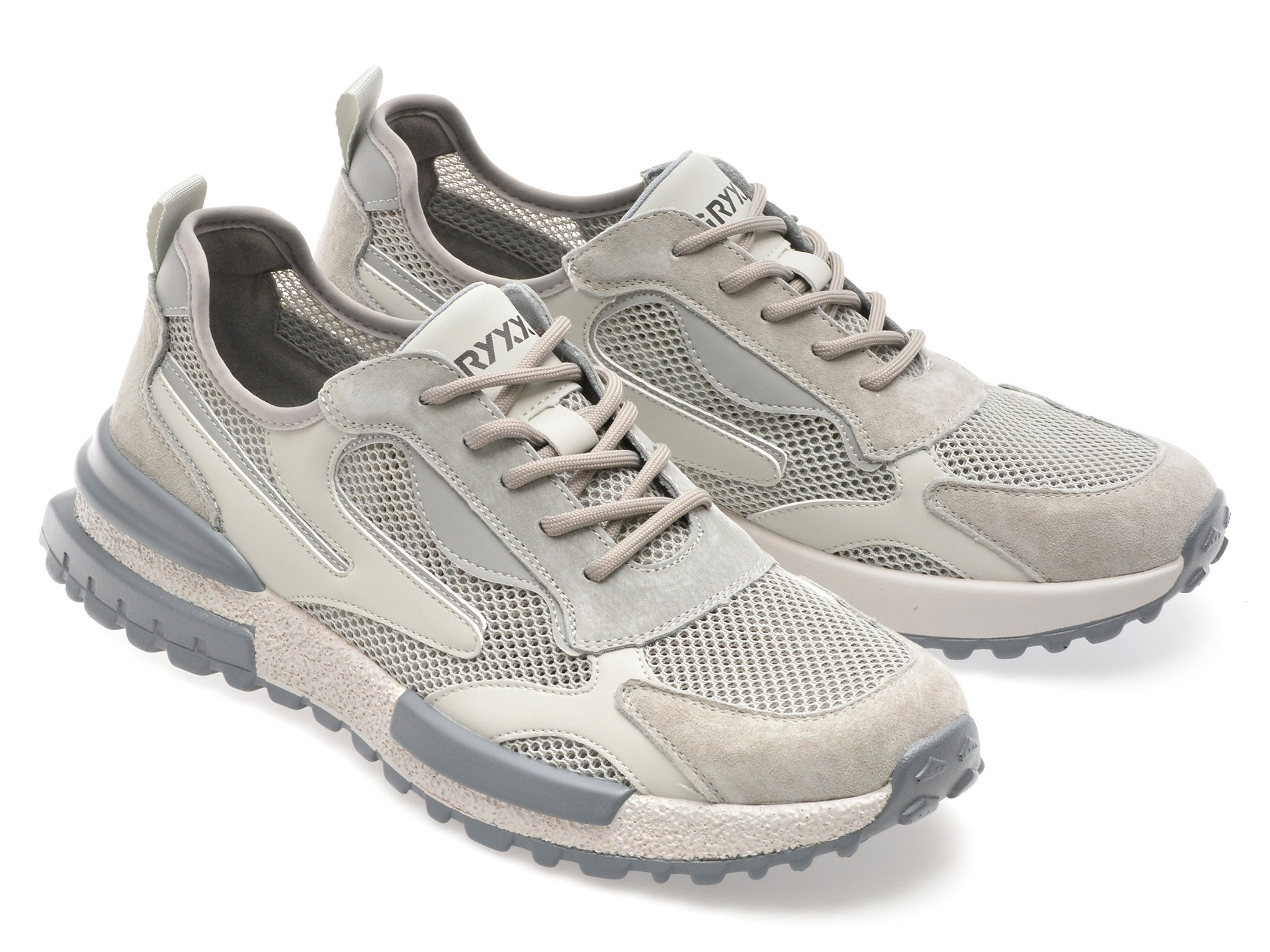 Pantofi sport GRYXX gri, 95386, din material textil