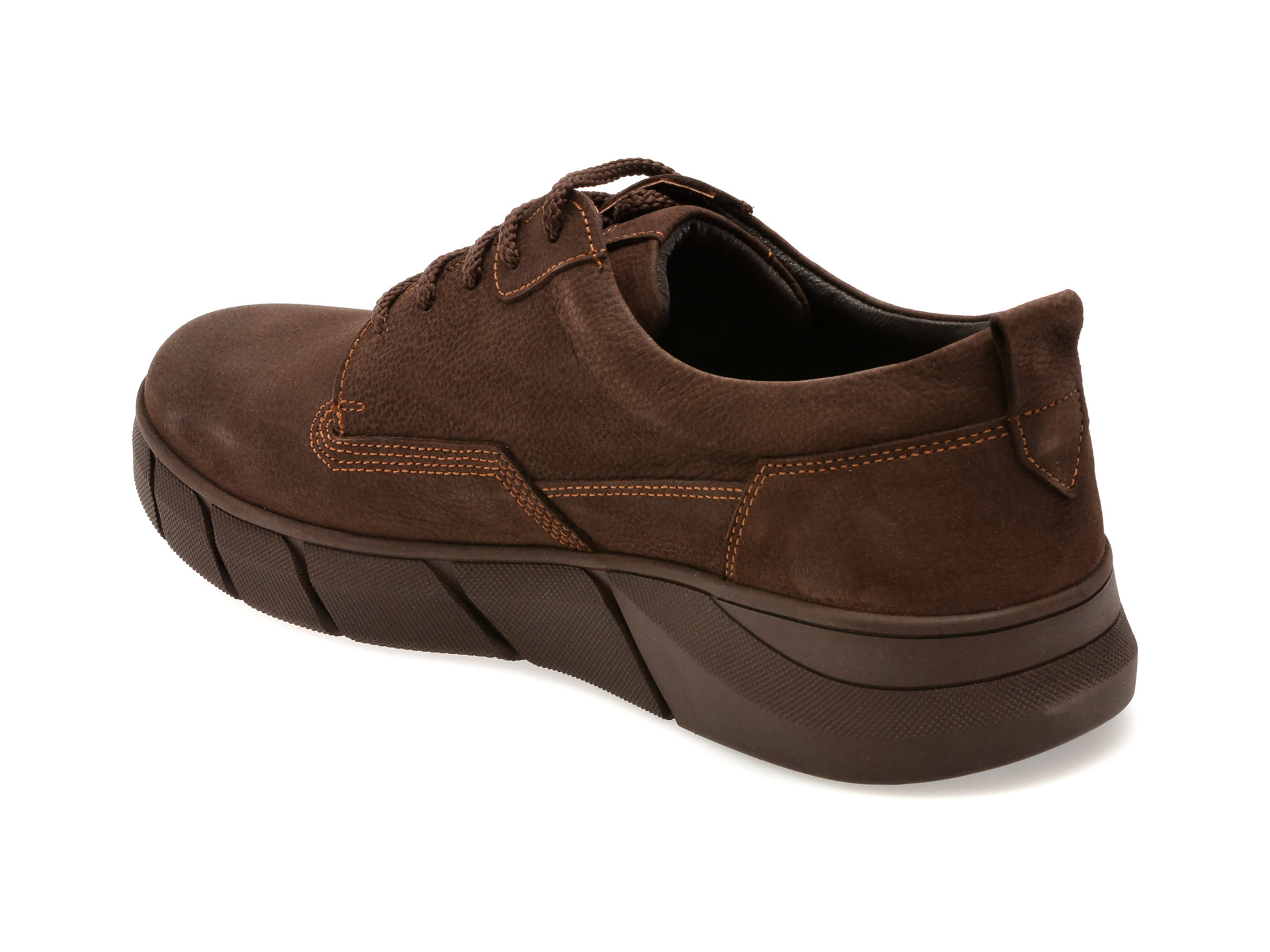 Pantofi OTTER maro, 2291061, din nabuc