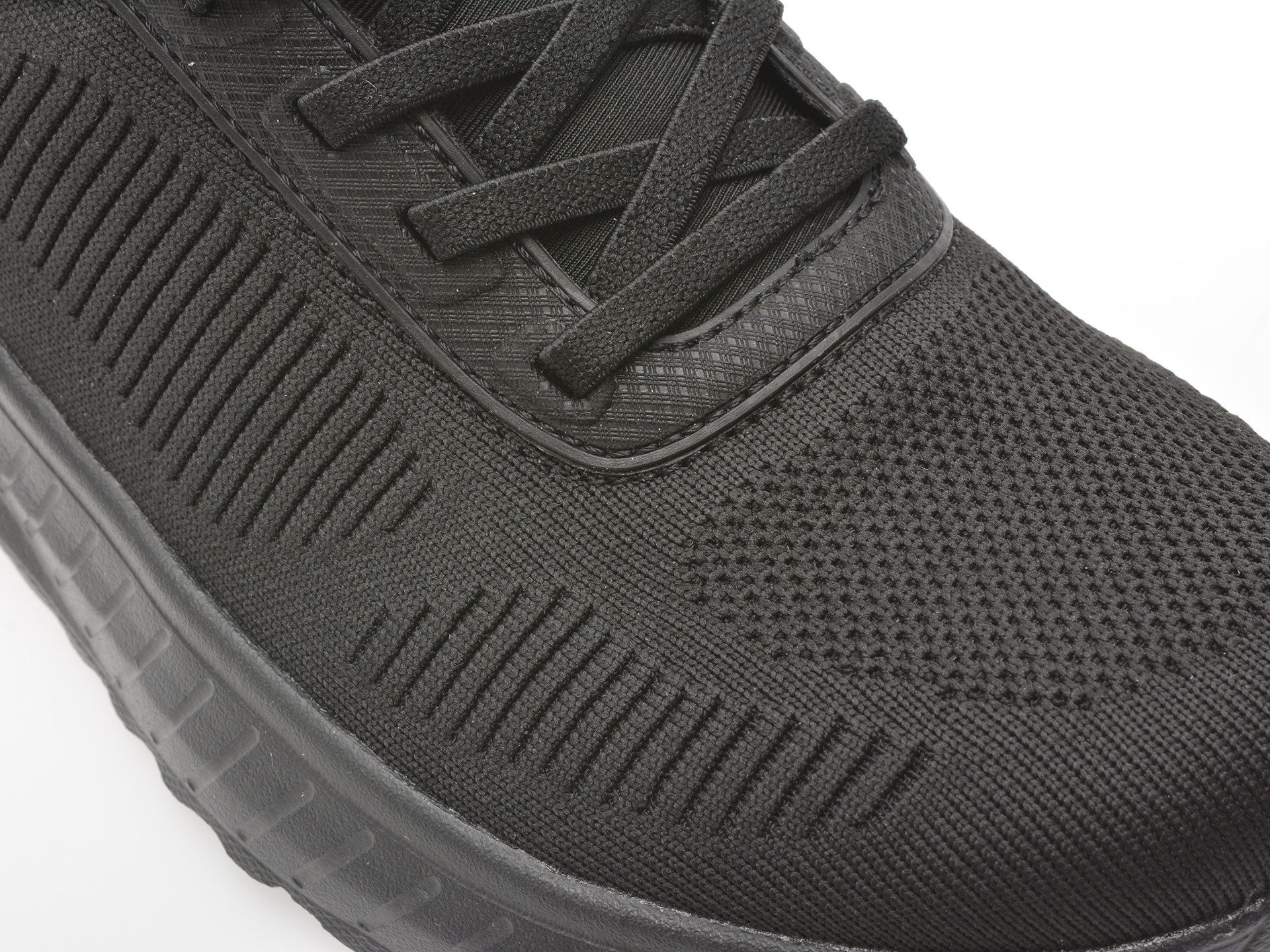 Pantofi sport SKECHERS negri, BOBS SQUAD CHAOS, din material textil