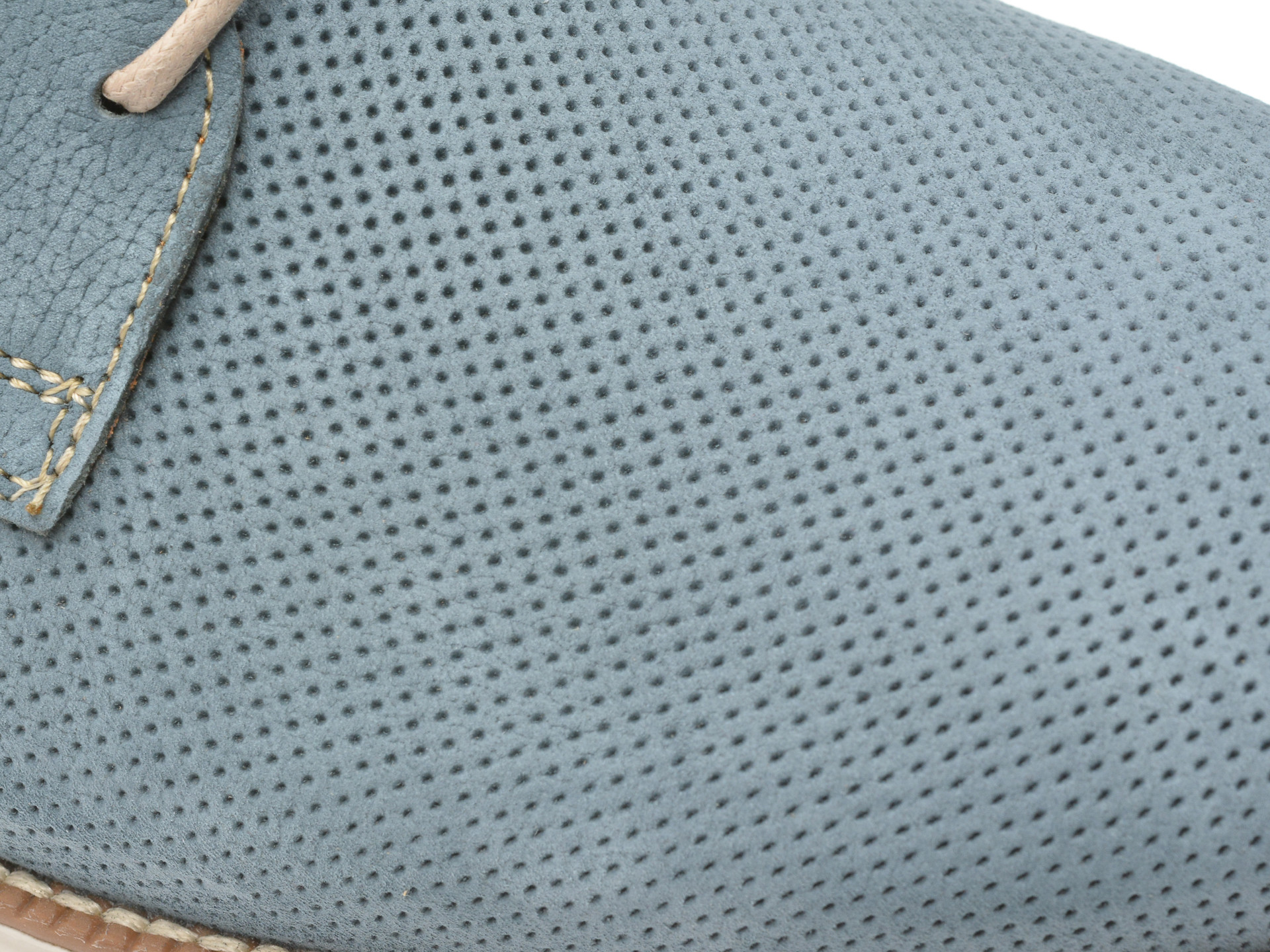 Pantofi OTTER albastri, A36, din nabuc