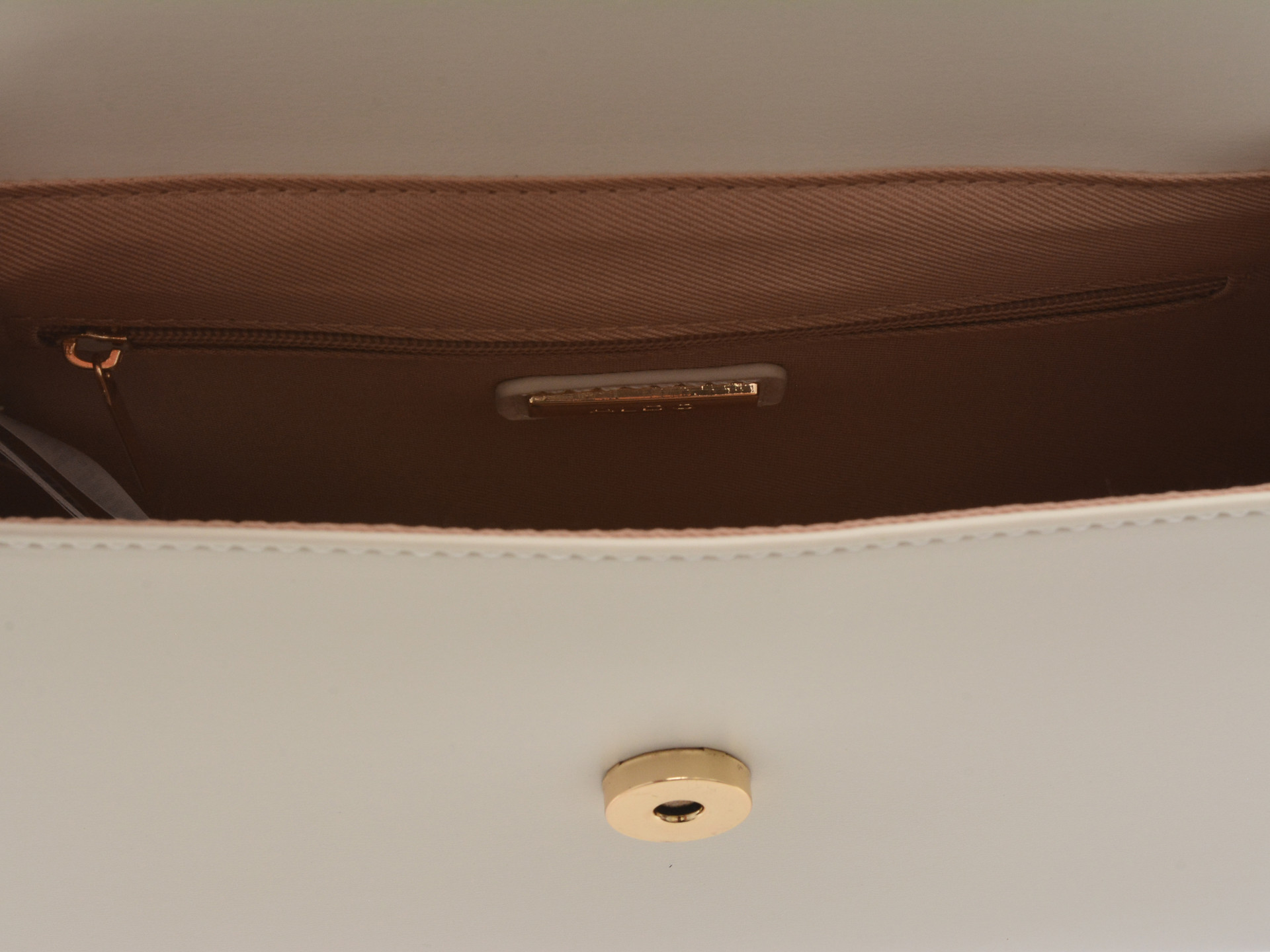 Geanta ALDO alba, MALLILA 121, din piele ecologica