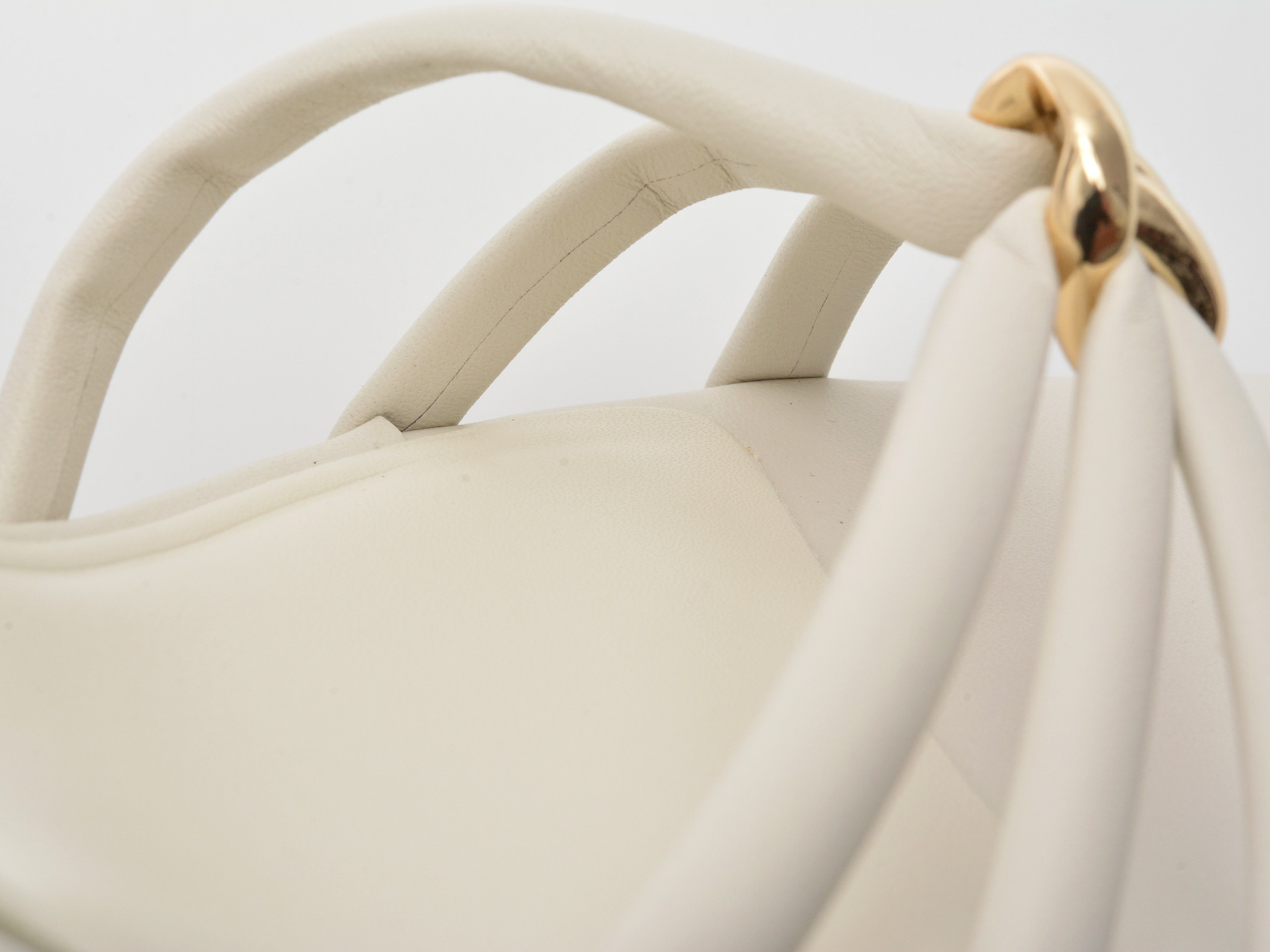 Sandale elegante ALDO albe, KAILAYA 121, din piele naturala