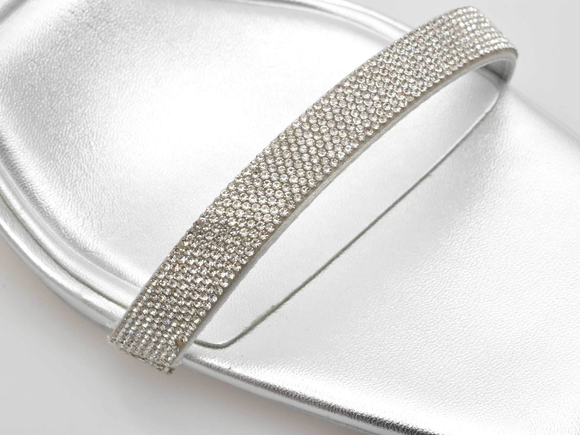 Sandale elegante ALDO argintii, KIRRI 040, din piele ecologica