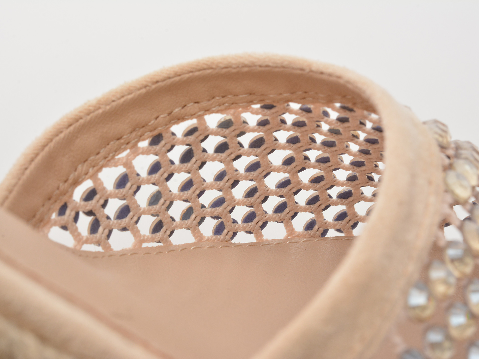 Sandale LAURA BIAGIOTTI bej, 9103, din material textil