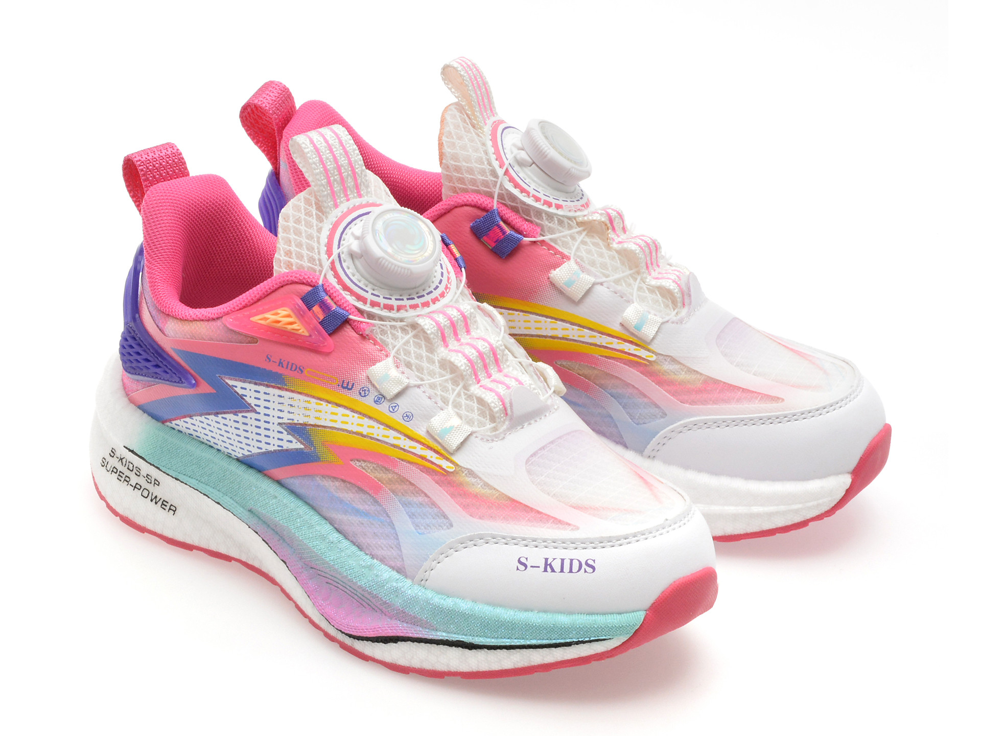 Pantofi sport SELECTION KIDS roz, XD149, din material textil