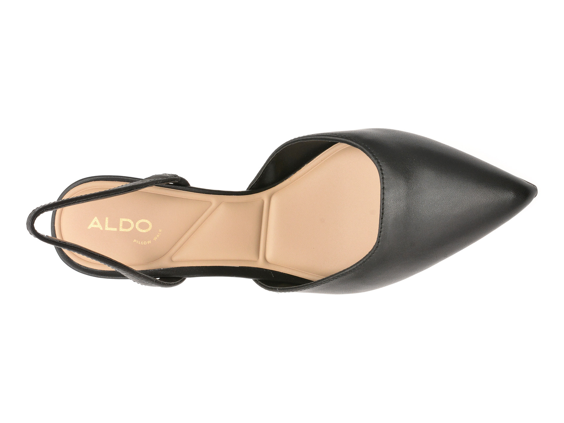 Pantofi eleganti ALDO negri, OLAELDAN 001, din piele naturala