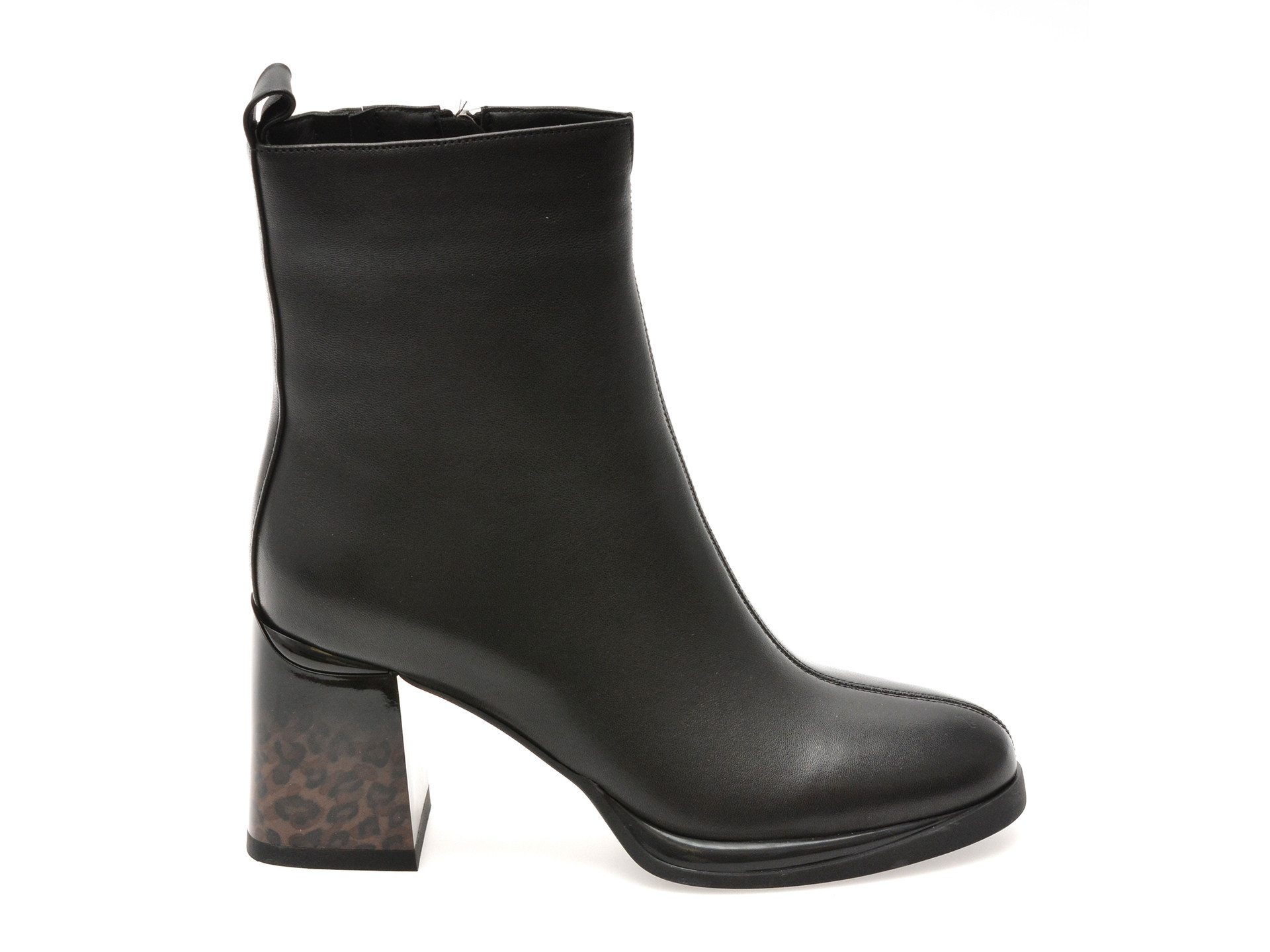 Ghete ALDO negre, 2747, din piele naturala