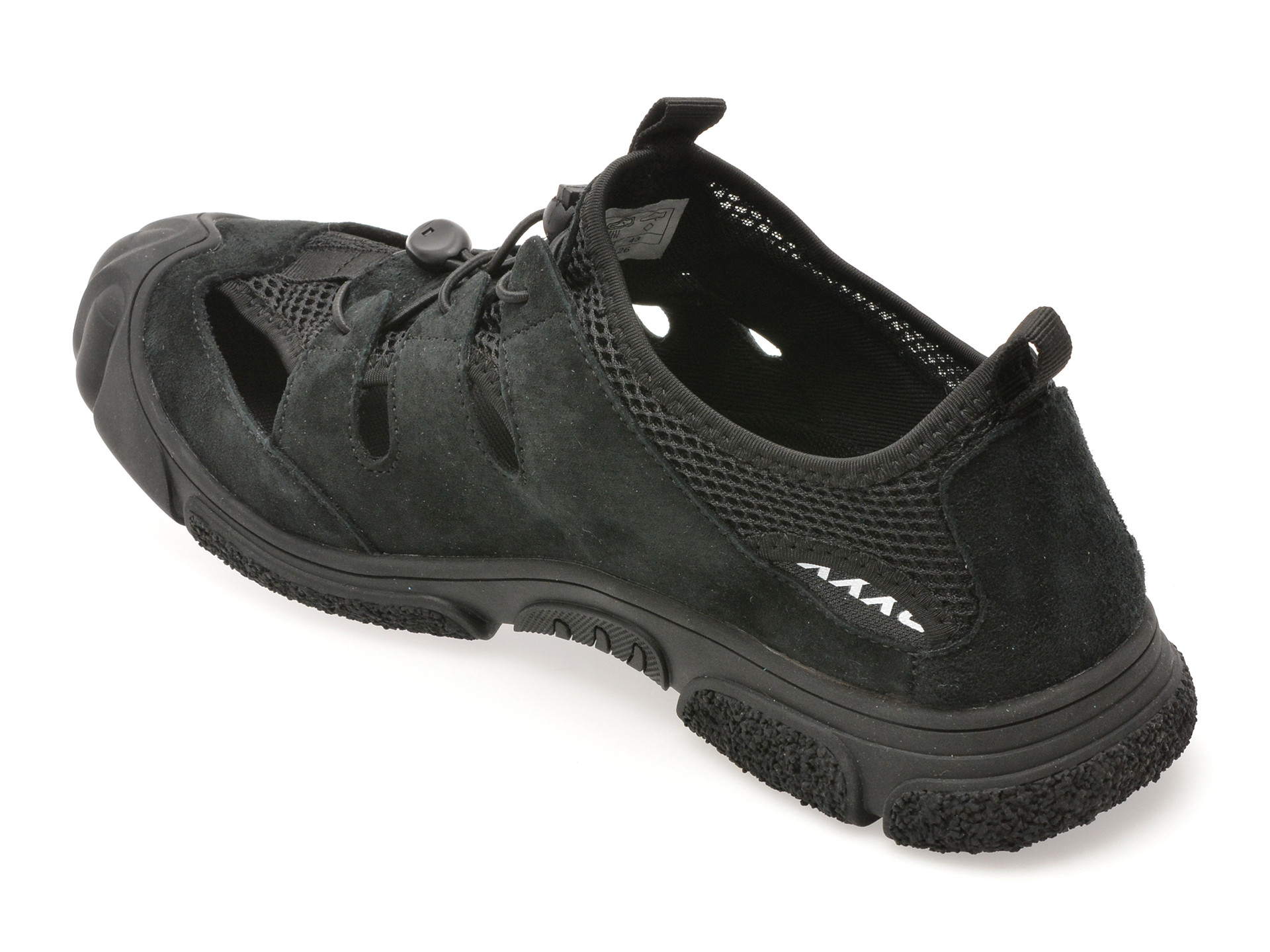 Pantofi GRYXX negri, 240126, din material textil