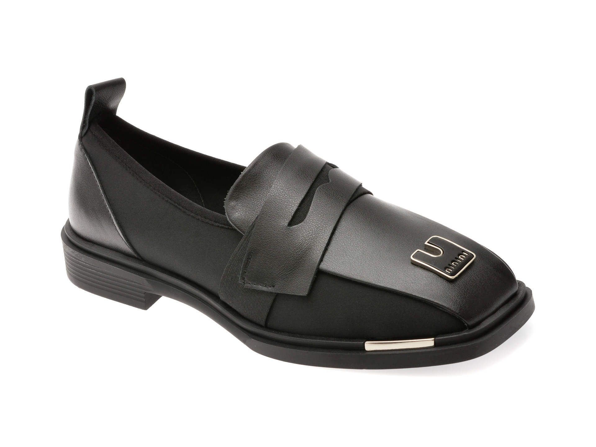 Pantofi IMAGE negri, 3941042, din material textil