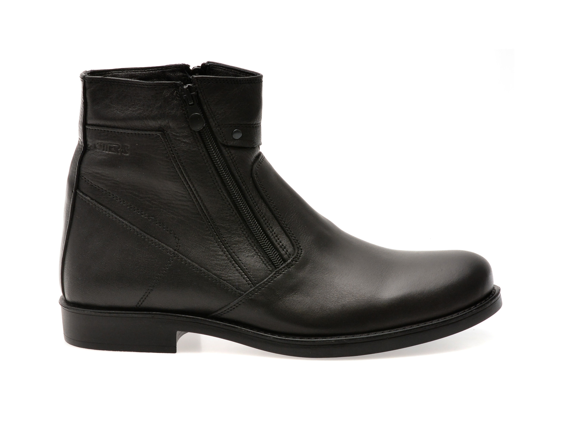 Ghete OTTER negre, 191679, din piele naturala