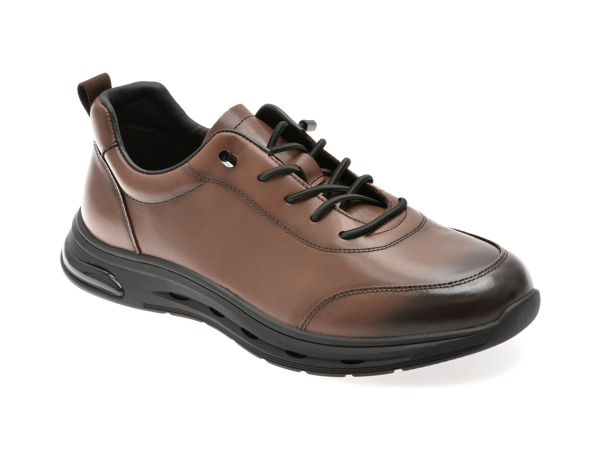 Pantofi sport EPICA maro, T8167, din piele naturala