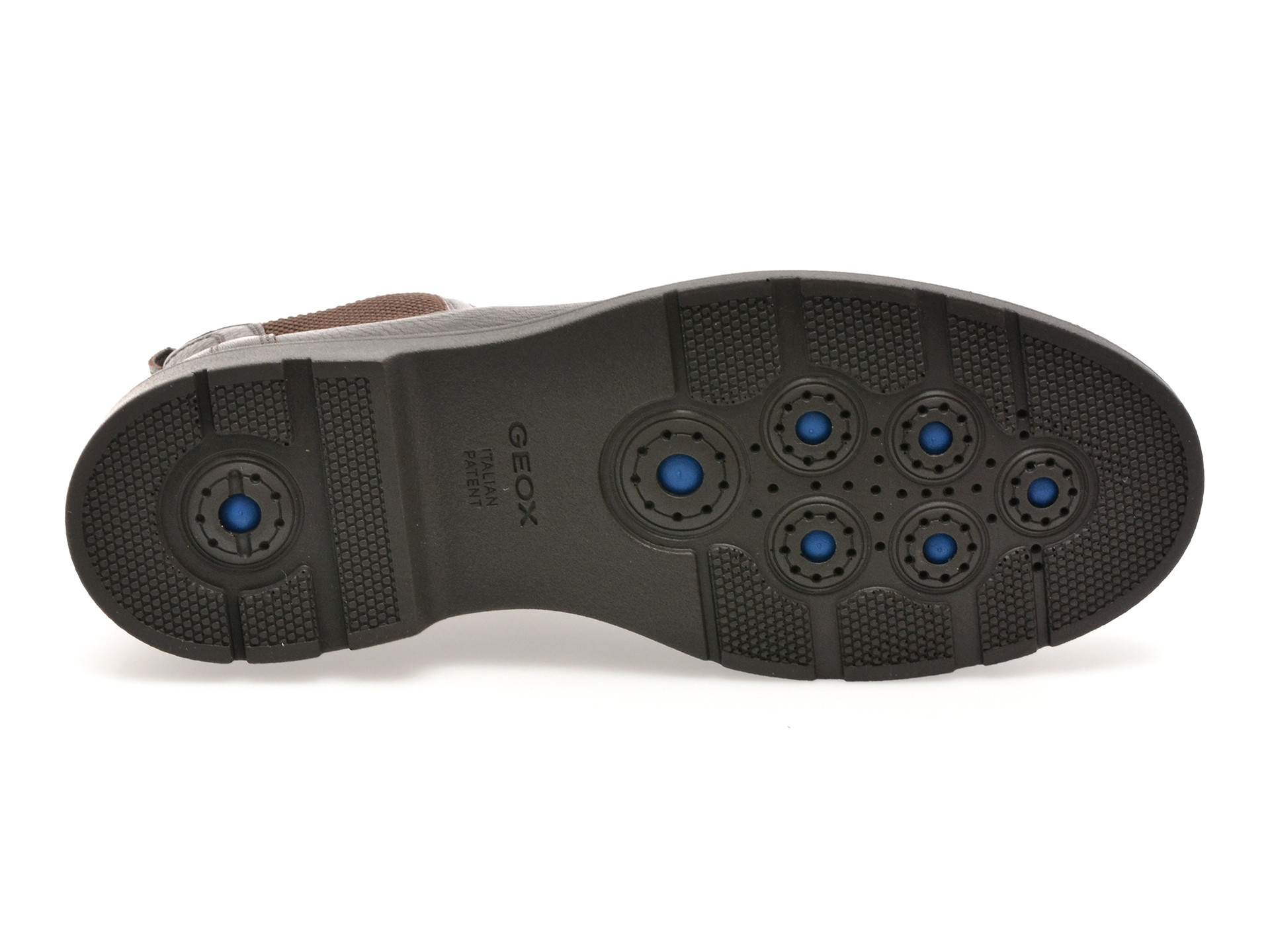 Ghete GEOX maro, U36D1C, din piele naturala
