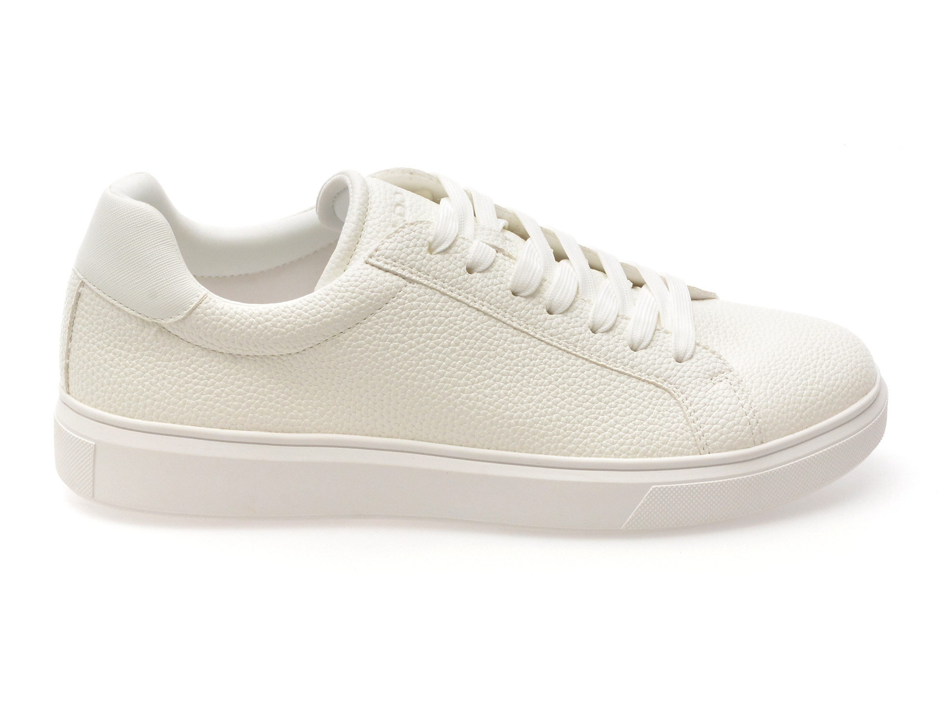 Pantofi sport ALDO albi, CLUBMEMBER 100, din piele ecologica