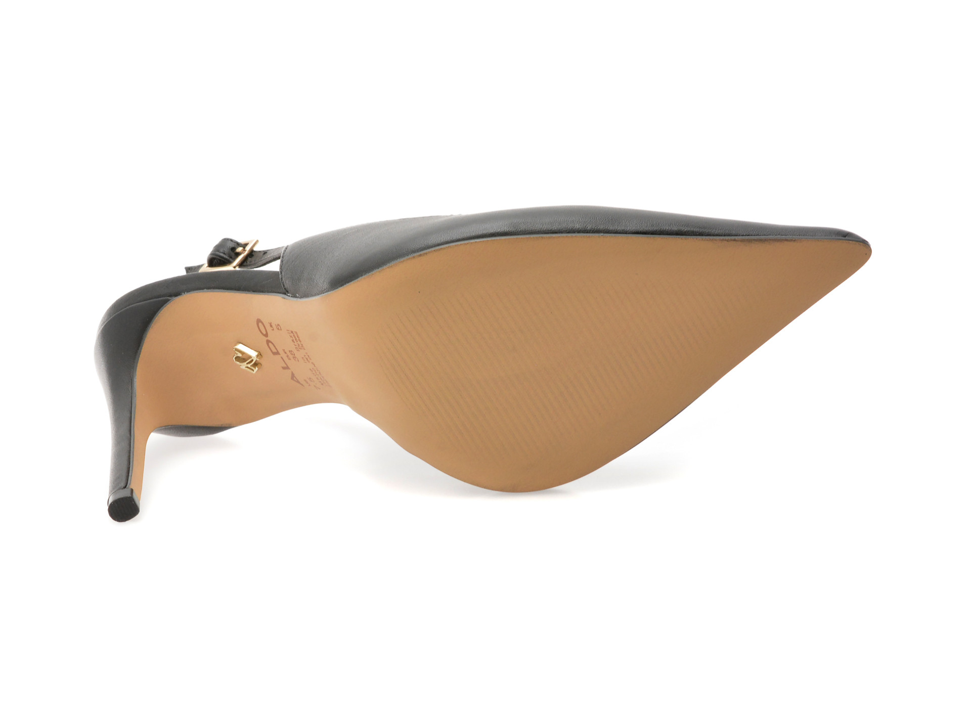 Pantofi eleganti ALDO negri, STESSYSLING 007, din piele naturala