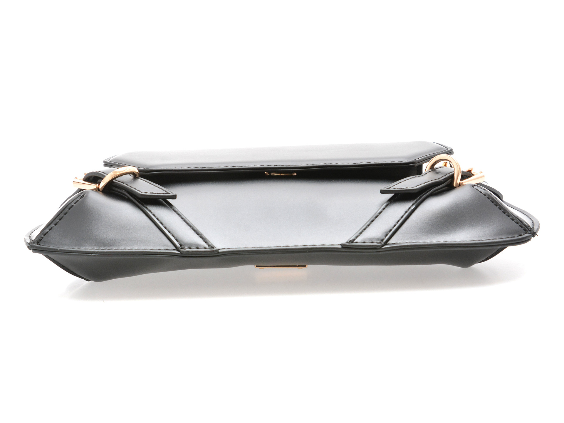 Geanta ALDO neagra, KRISTINIA 001, din piele ecologica