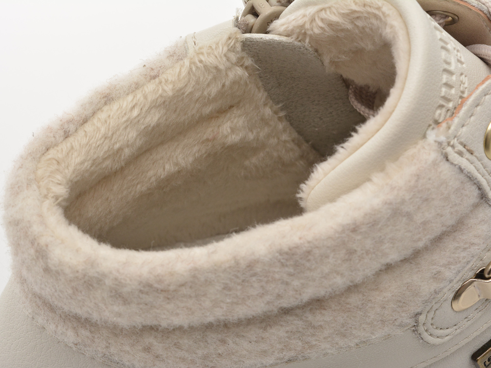 Ghete REMONTE albe, D2V71, din material textil