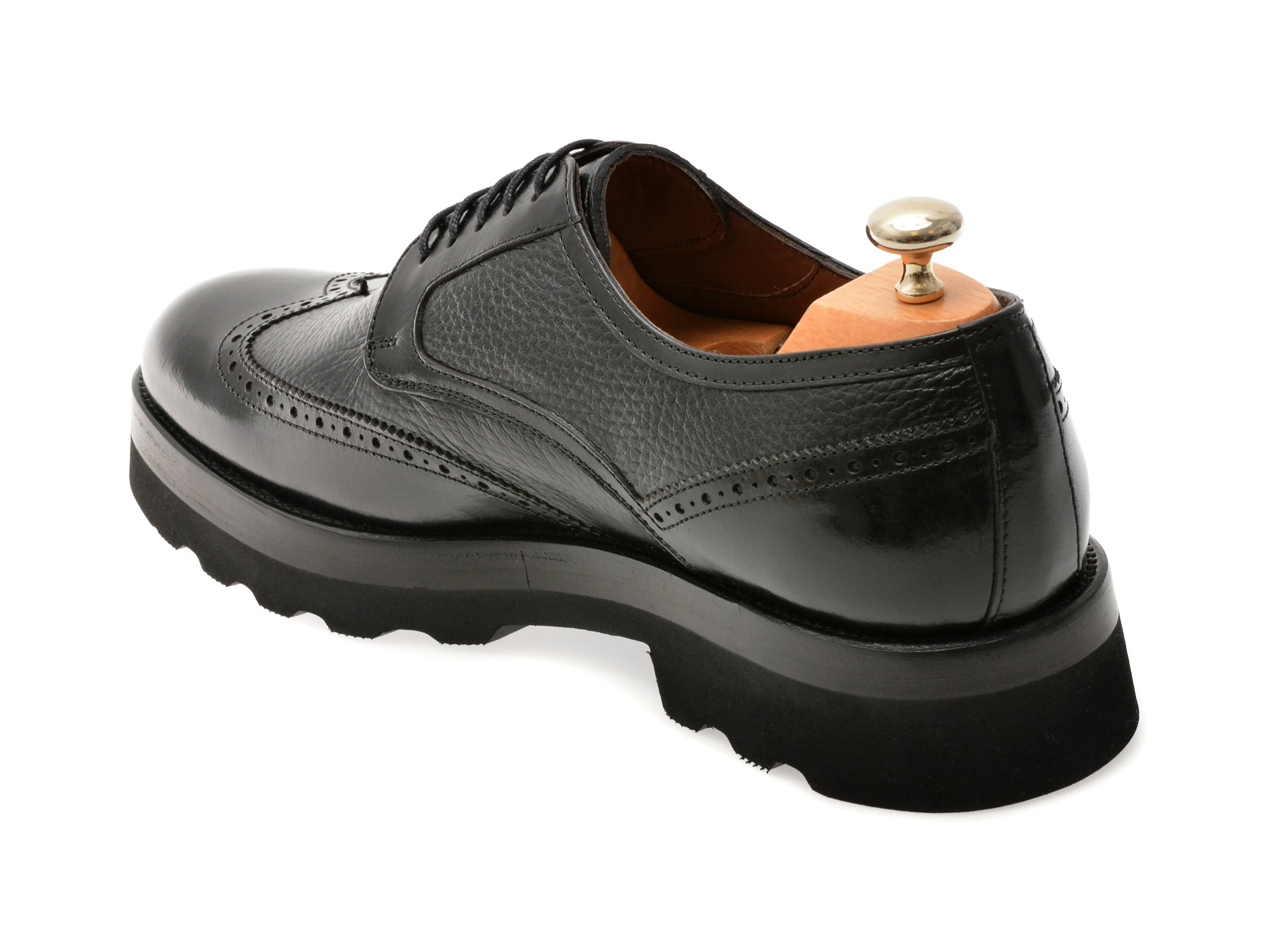 Pantofi eleganti LE COLONEL negri, 49115, din piele naturala