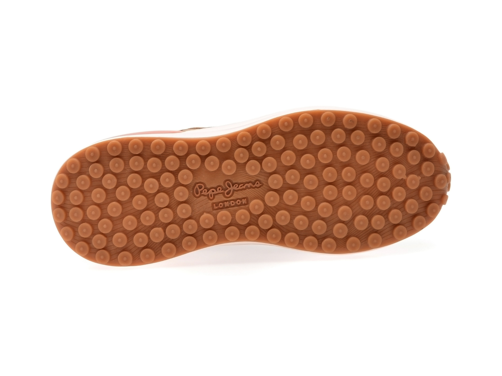 Pantofi sport PEPE JEANS maro, LS60013, din material textil si piele naturala
