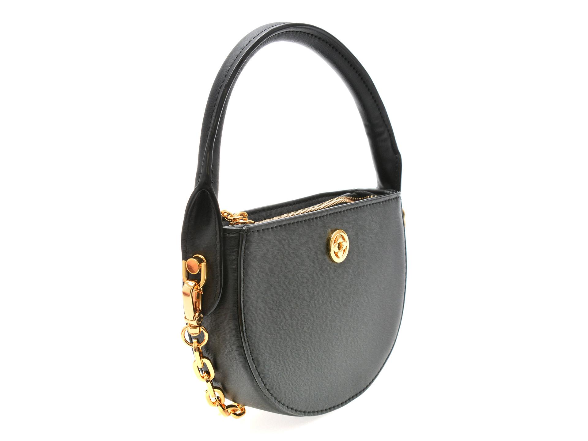 Geanta ALDO neagra, QUINNIE 001, din piele ecologica