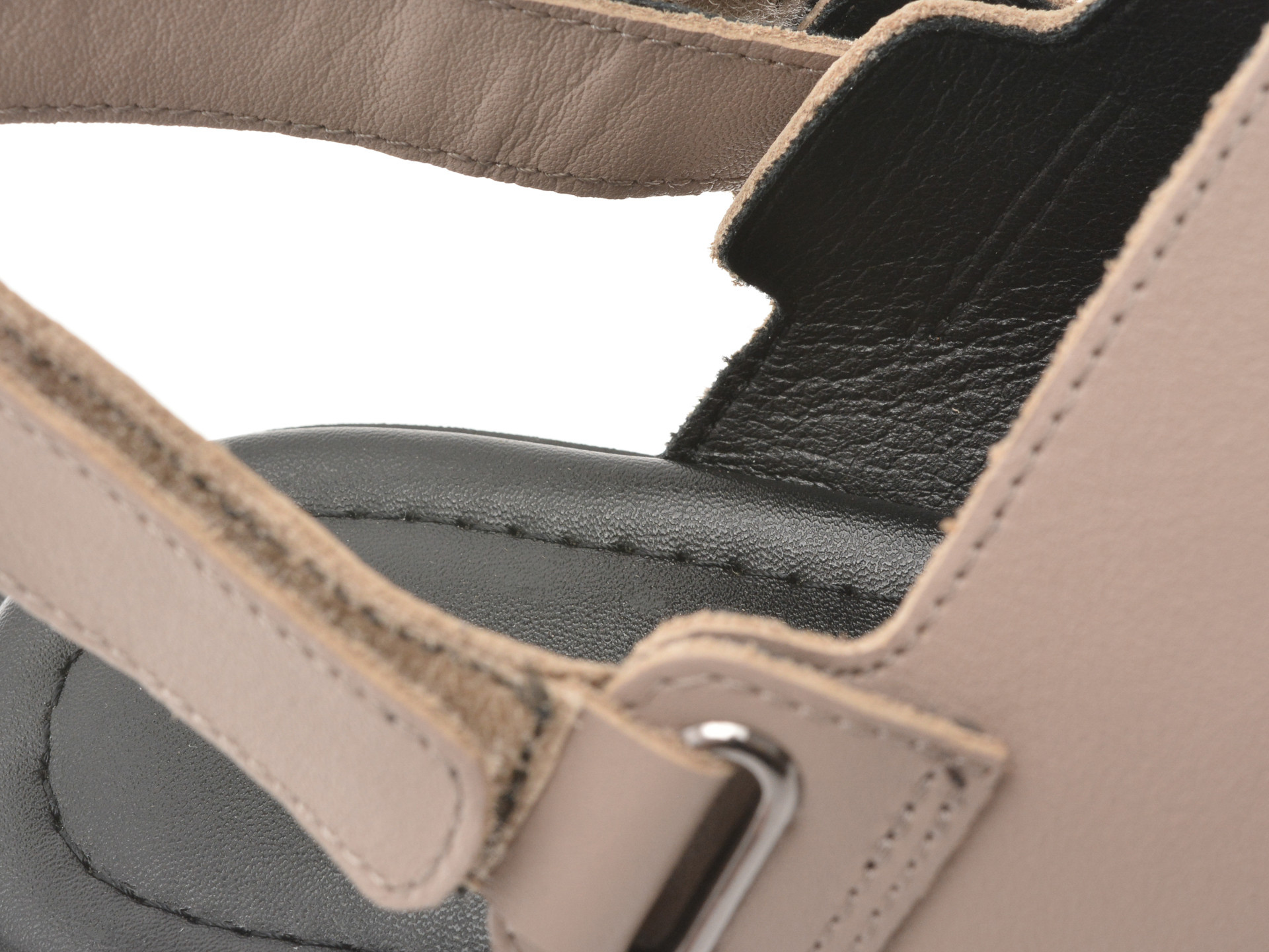 Sandale EPICA gri, 1302H17, din piele naturala