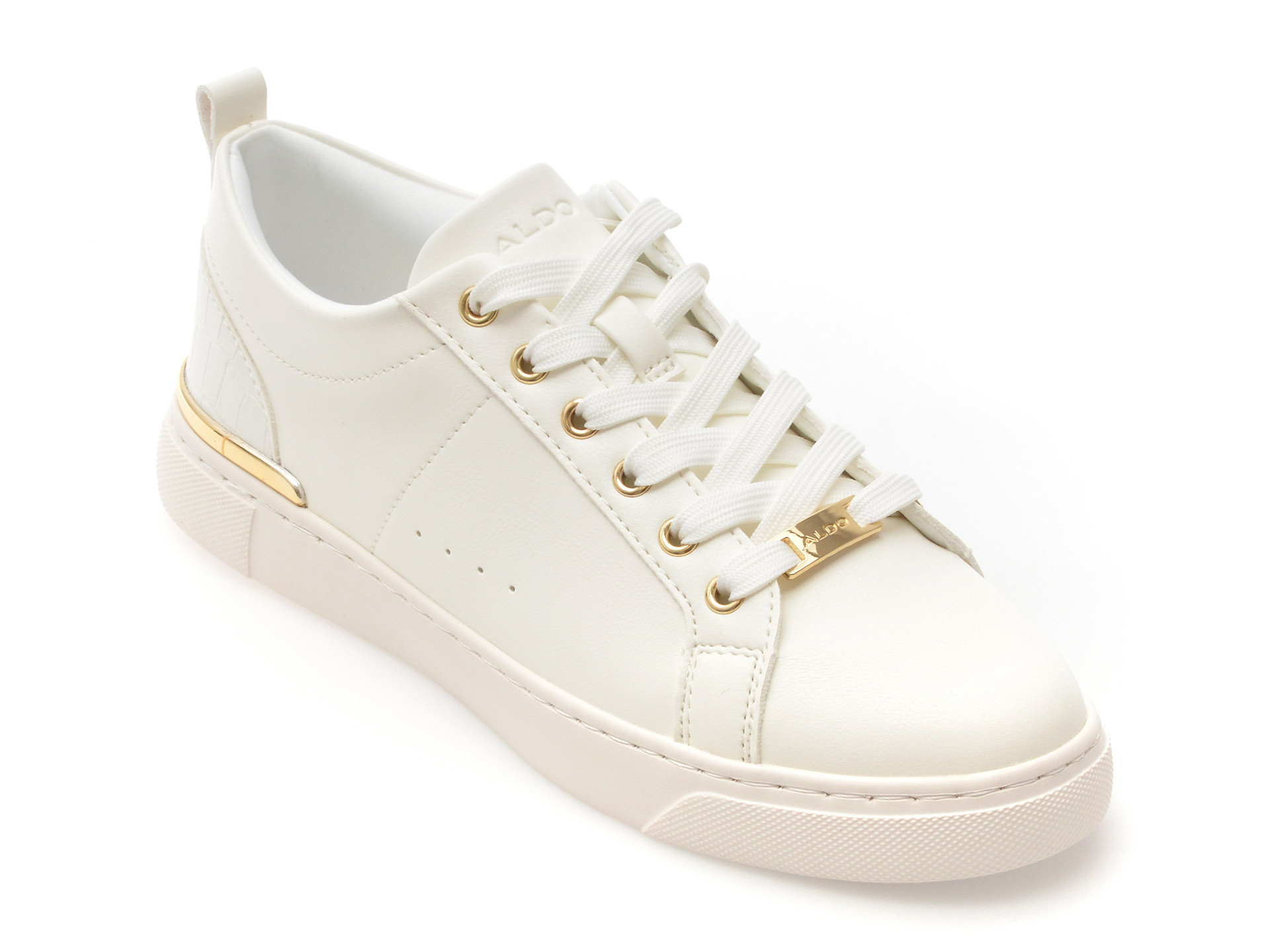 Pantofi sport ALDO albi, DILATHIELLE 100, din piele ecologica