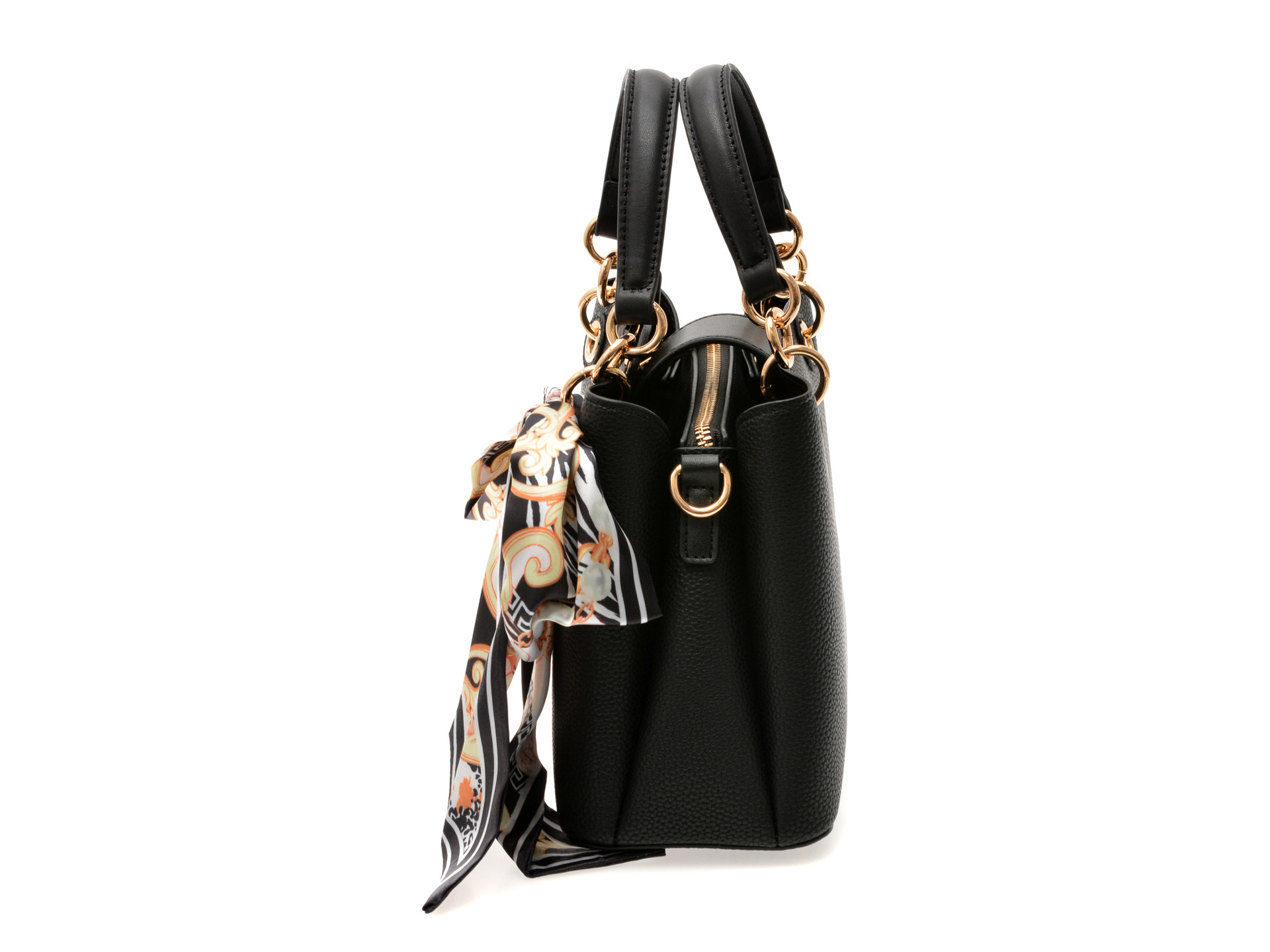 Geanta ALDO neagra, TENTERDEN 004, din piele ecologica