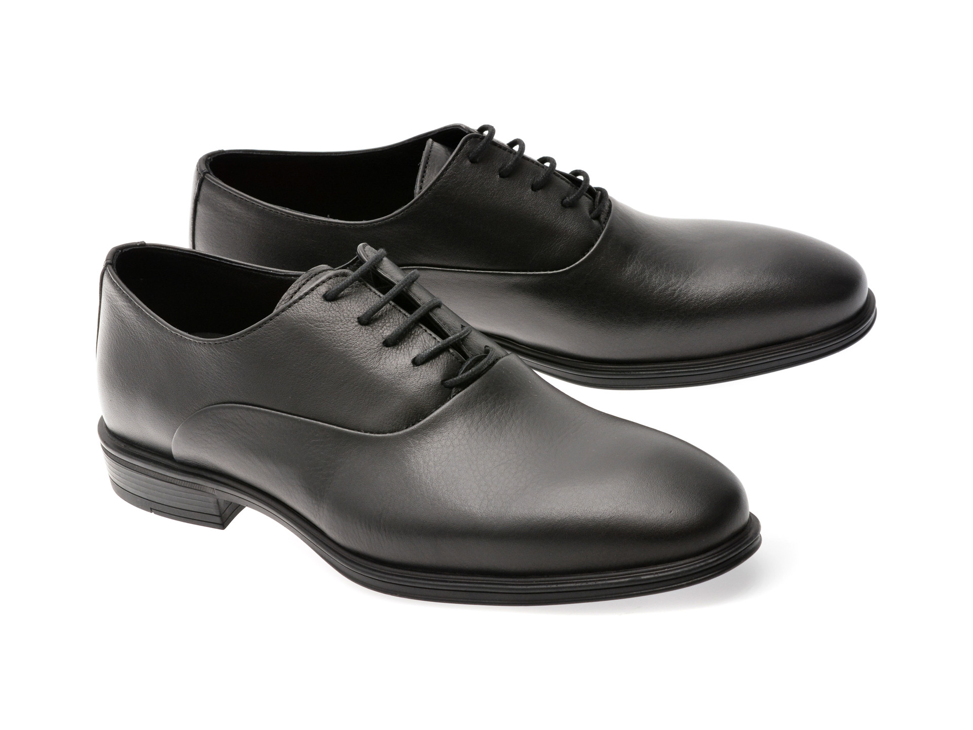 Pantofi eleganti OTTER negri, 40031, din piele naturala