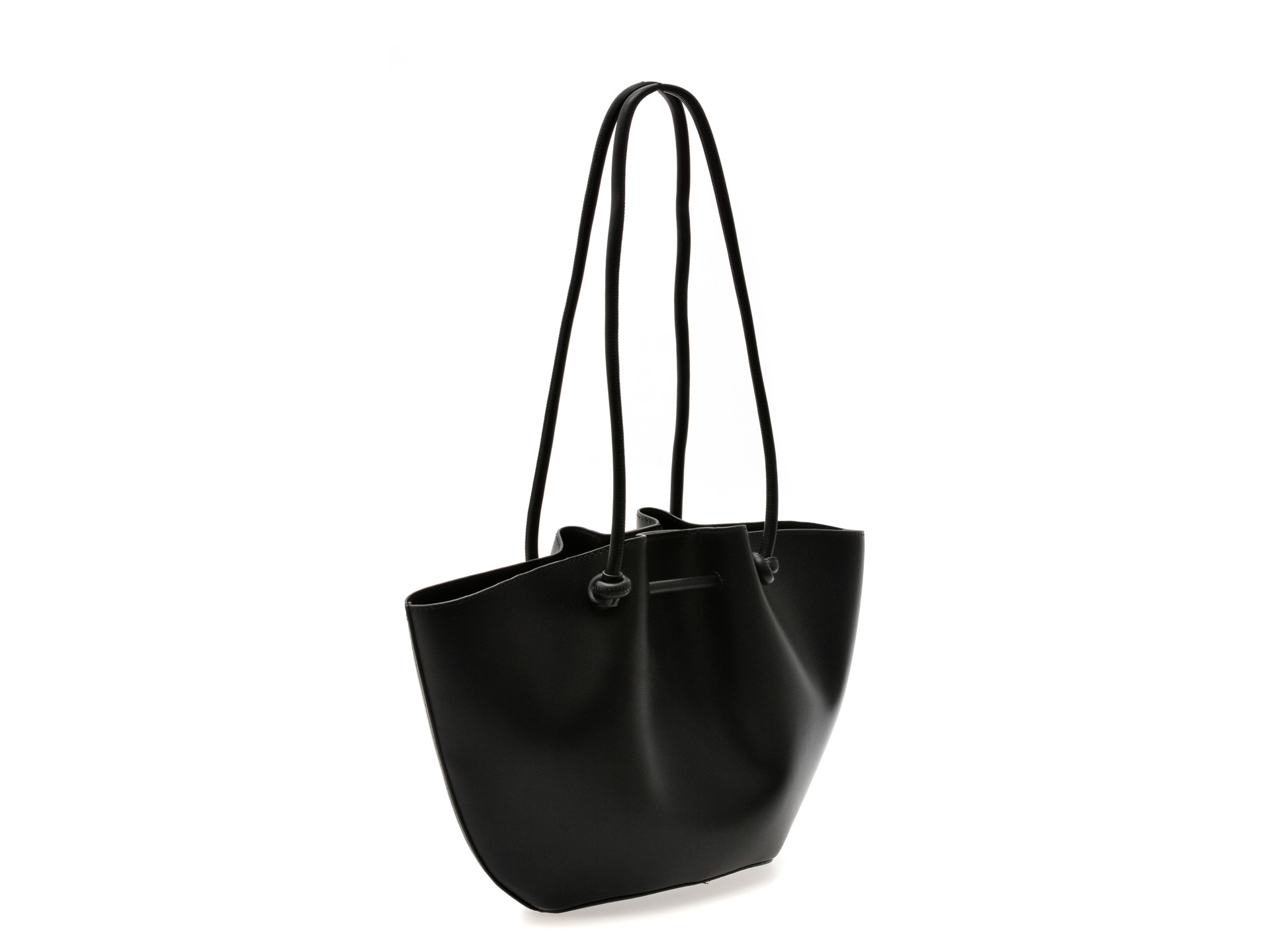 Geanta EPICA neagra, 2450400, din piele ecologica