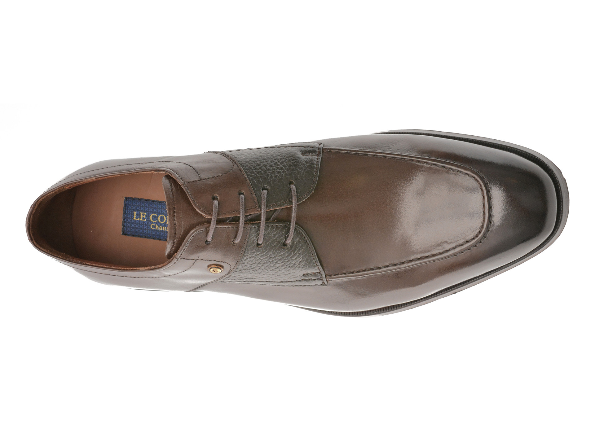 Pantofi eleganti LE COLONEL maro, 48494, din piele naturala