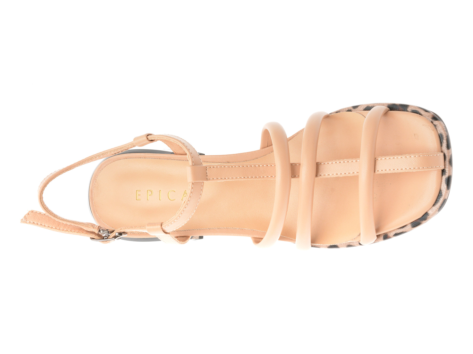 Sandale EPICA nude, 291298, din piele naturala