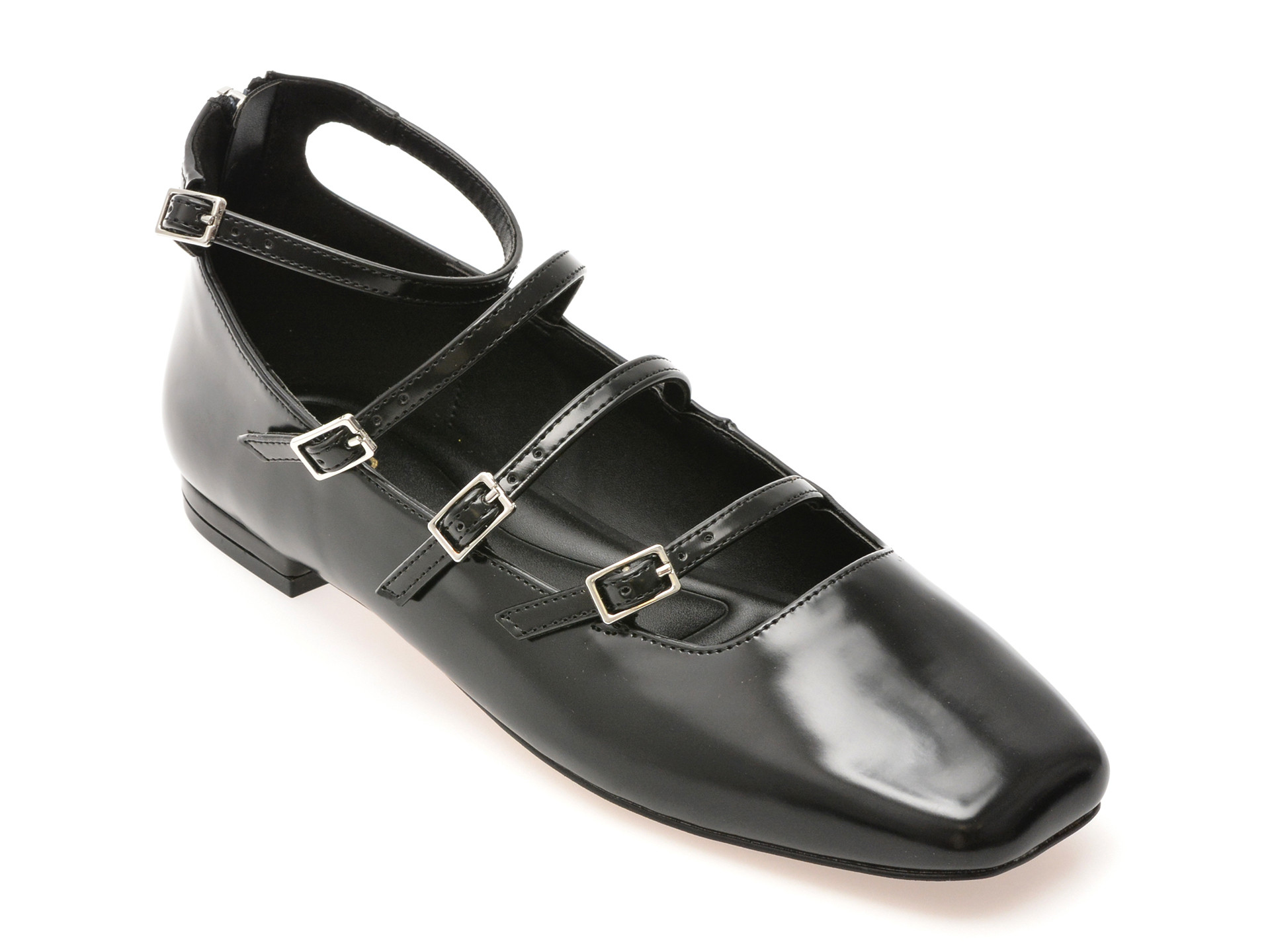 Pantofi ALDO negri, NELTA 001, din piele ecologica